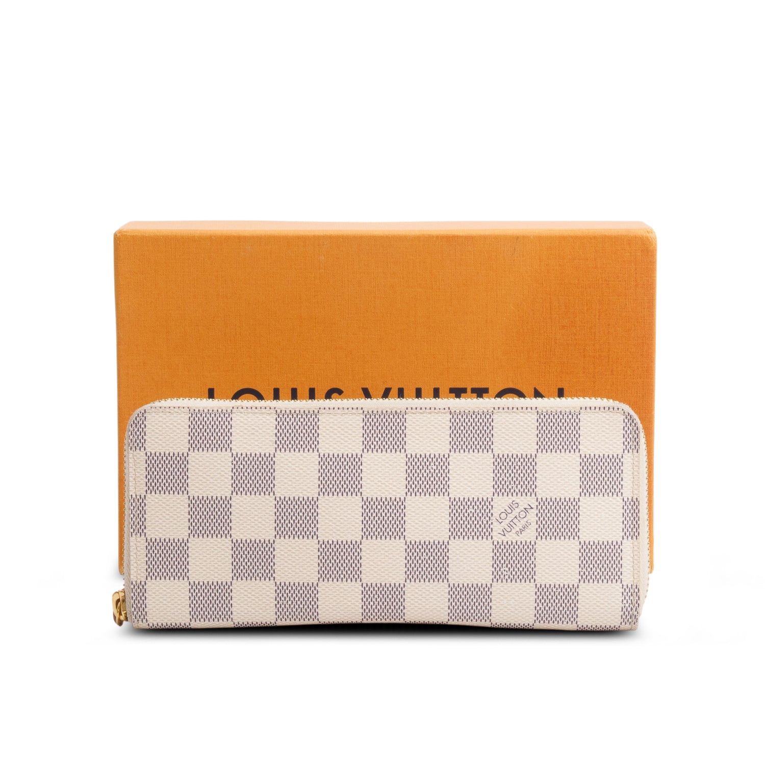 Louis Vuitton Damier Azur Clemence Wallet w/ Box