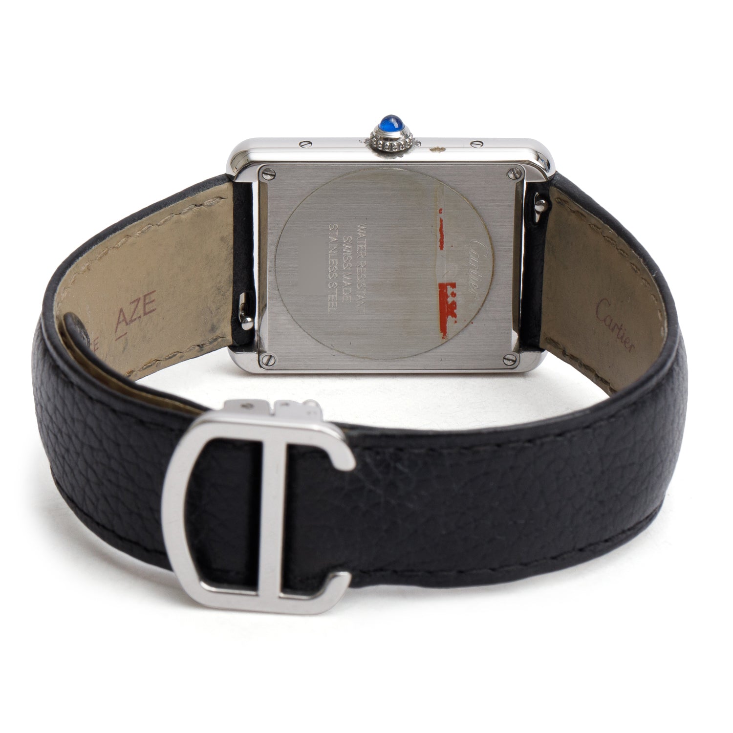 Cartier Stainless Steel Tank Solo Quartz Watch, Large Model 3169 w/ Box & Papers