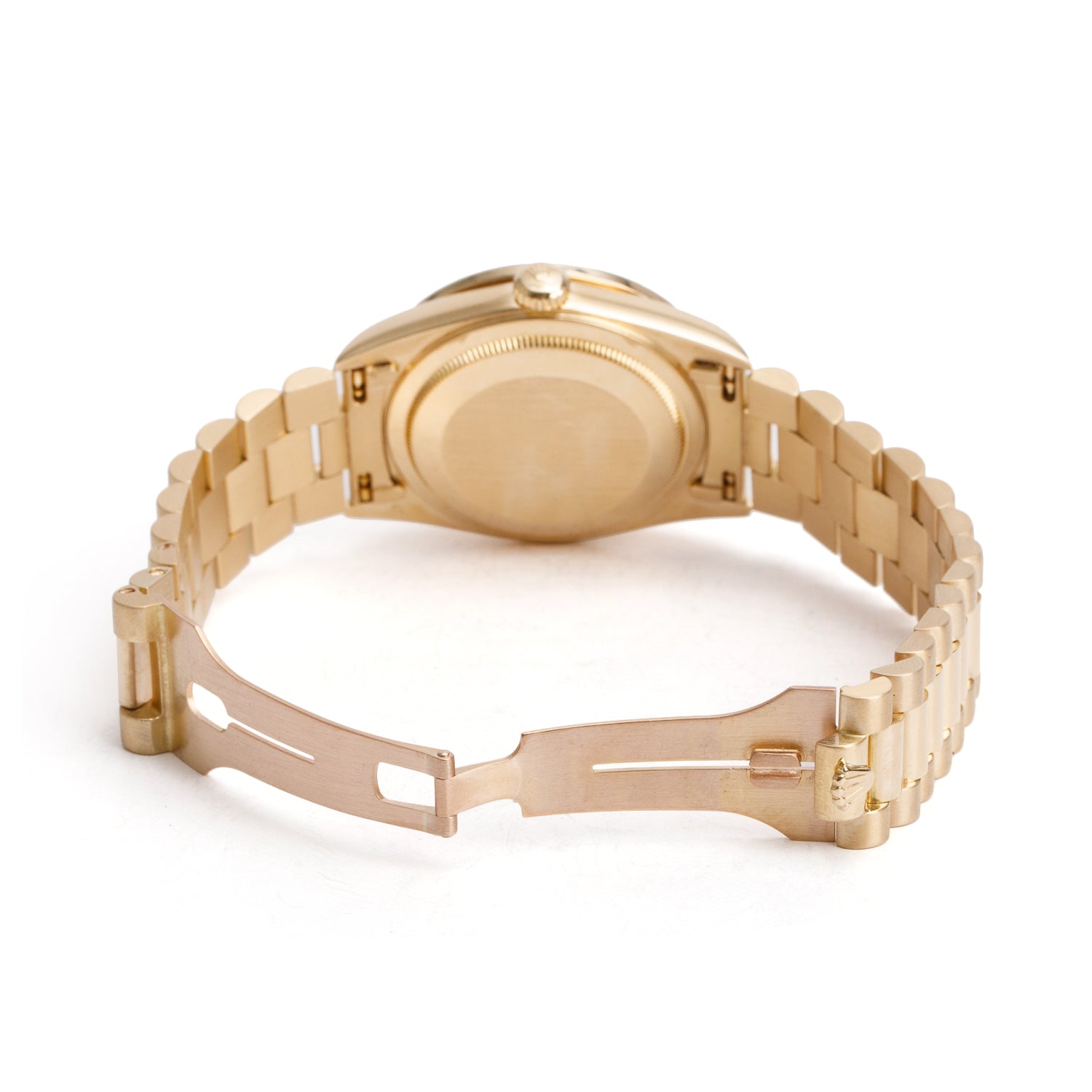 Rolex 18k Yellow Gold Diamond Bezel Day Date 36 MM President Watch Gold Diamond Dial 18238 w/ Box