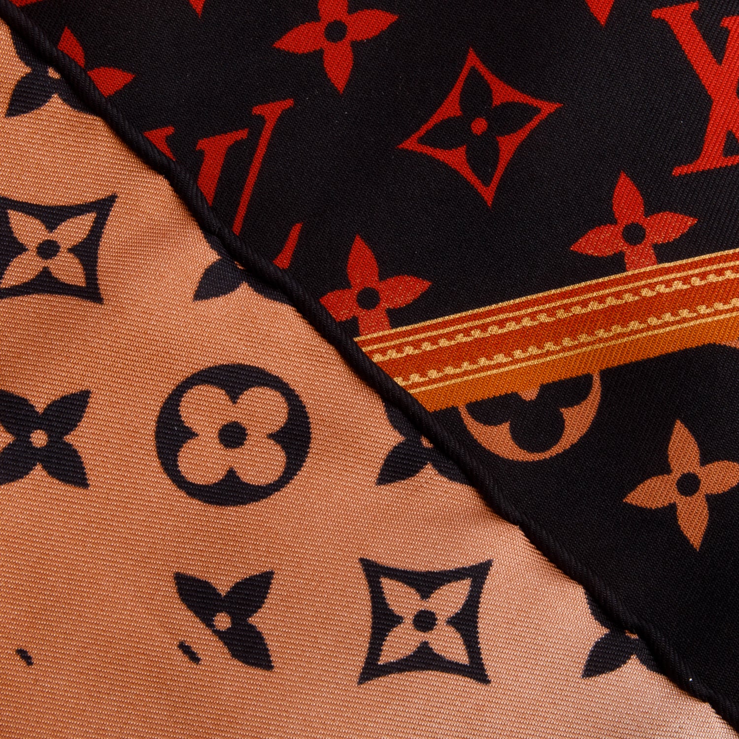 Louis Vuitton Monogram Multicolor Rising Confidential Square Silk Scarf 70