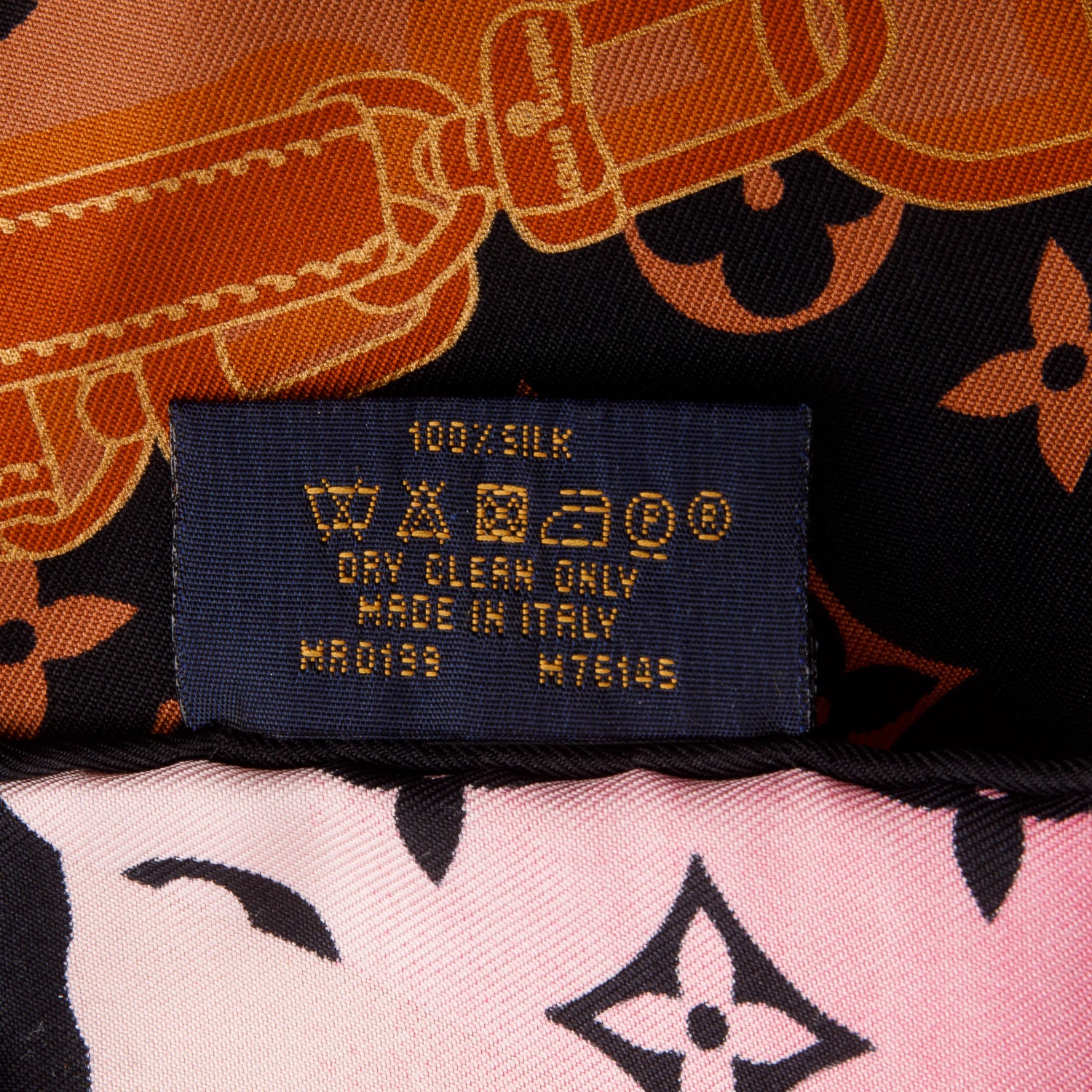 Louis Vuitton Monogram Multicolor Rising Confidential Square Silk Scarf 70