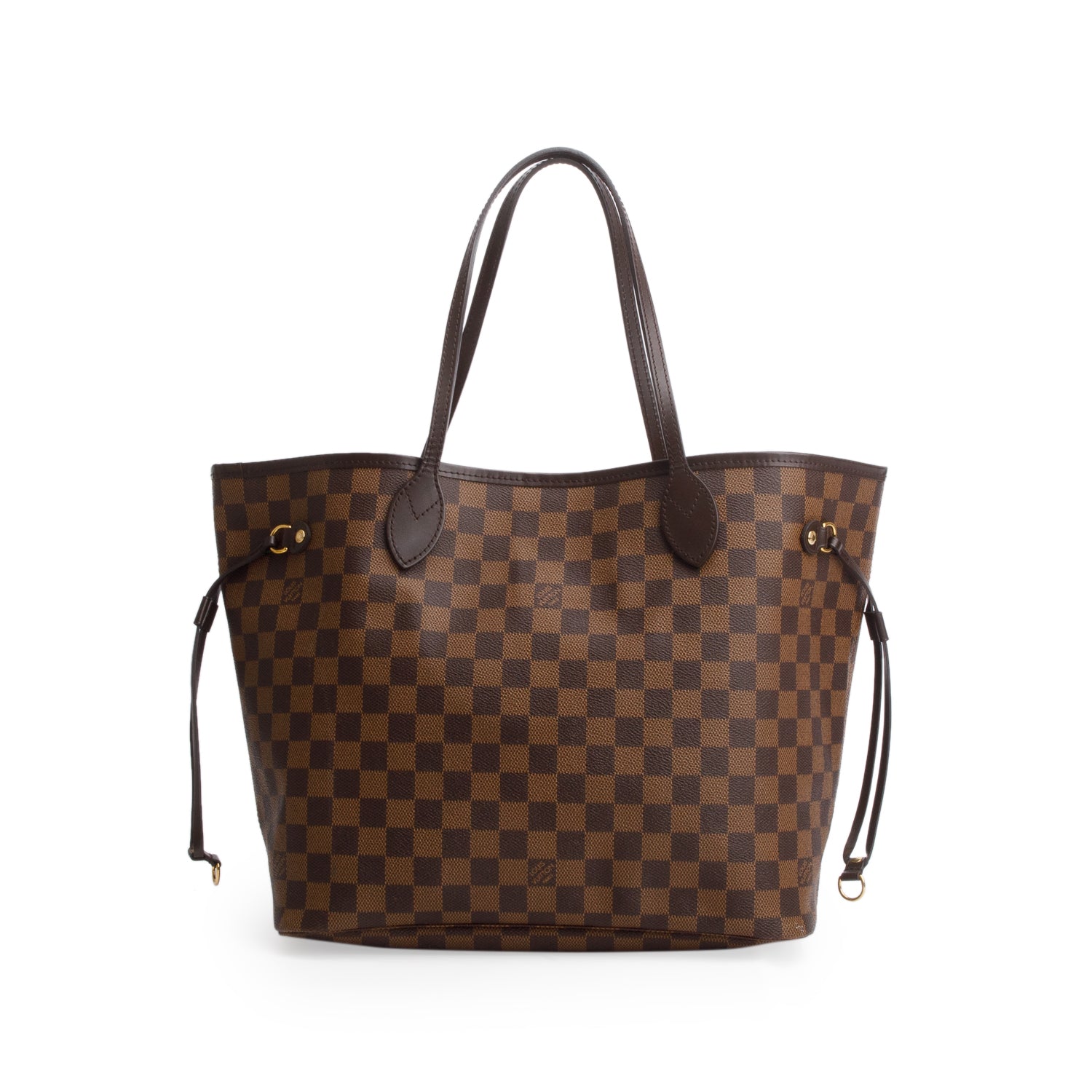 Louis Vuitton Damier Ebene Neverfull MM w/ Pouch