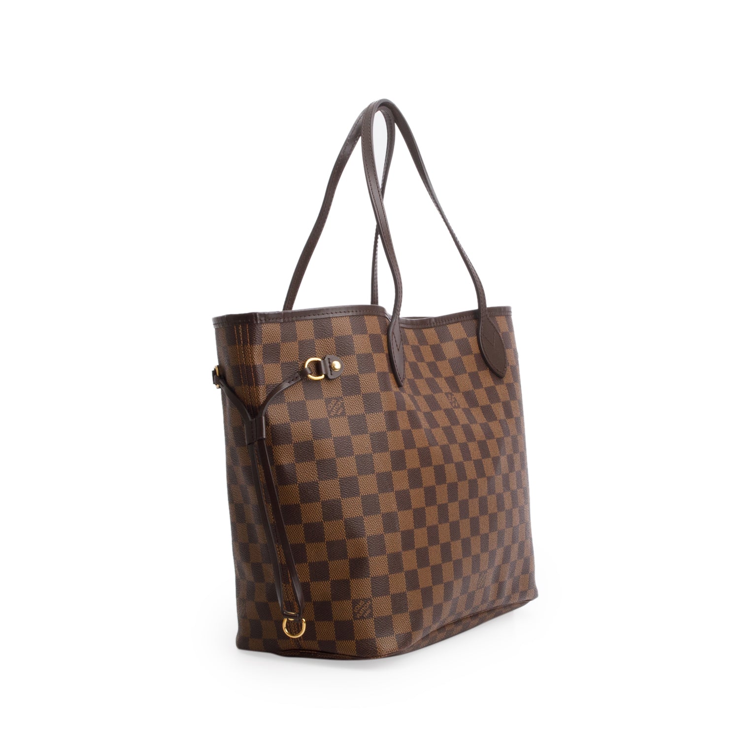 Louis Vuitton Damier Ebene Neverfull MM w/ Pouch