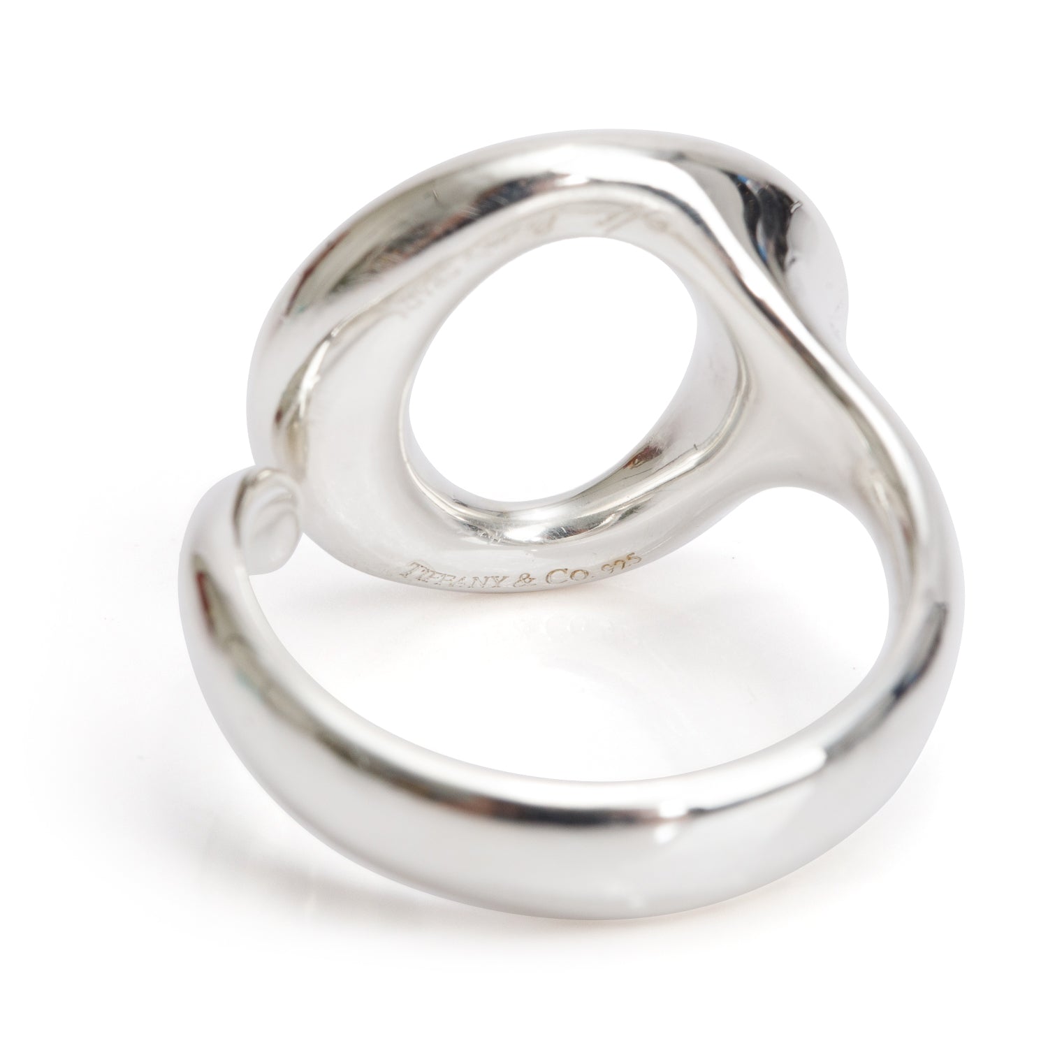 Tiffany & Co. Elsa Peretti Sterling Silver Sevillana Ring, Size 7.5