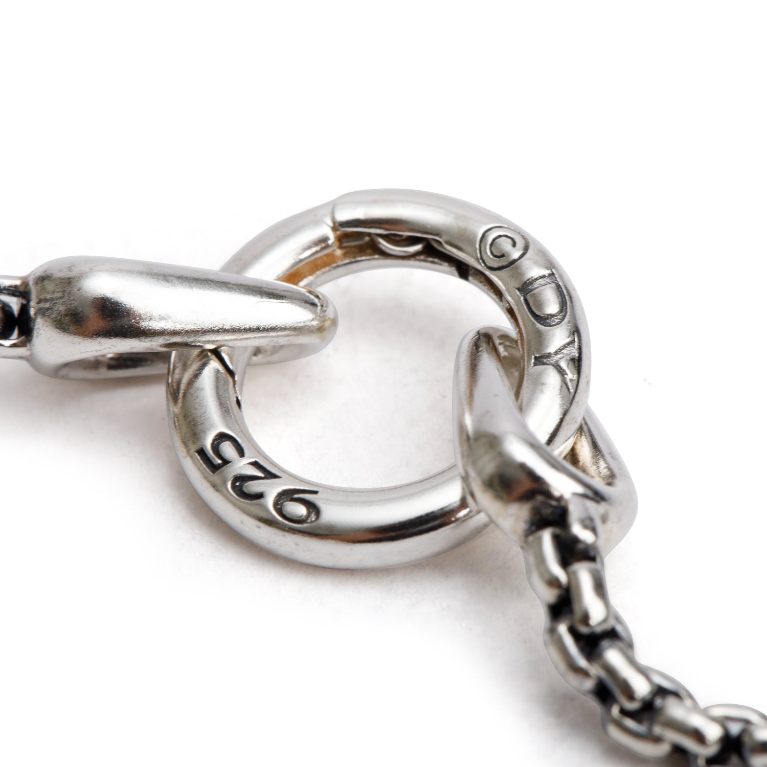 David Yurman Sterling Silver Smooth Amulet 2.7 MM Box Chain Necklace, 20"