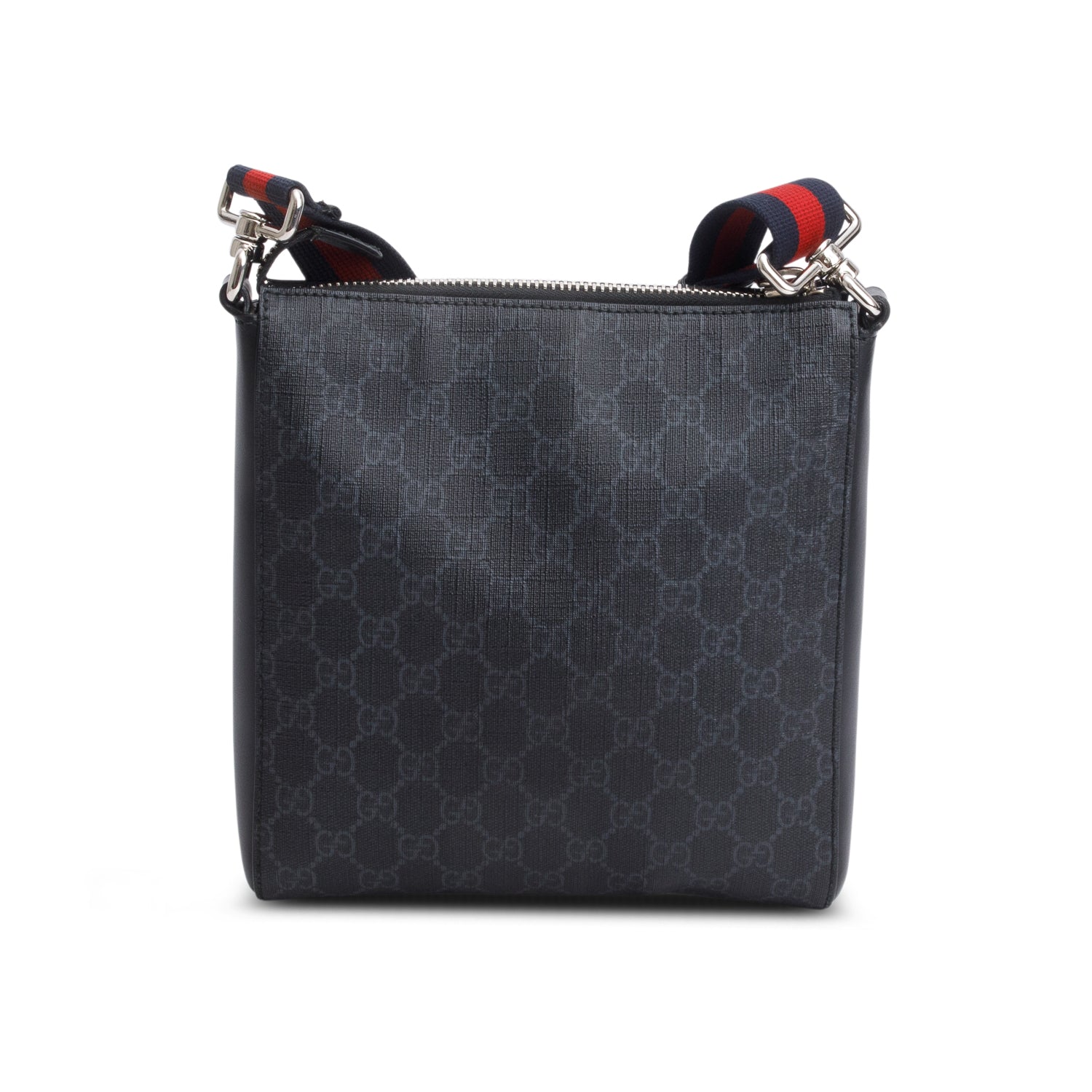 Gucci Black GG Supreme Small Messenger Bag