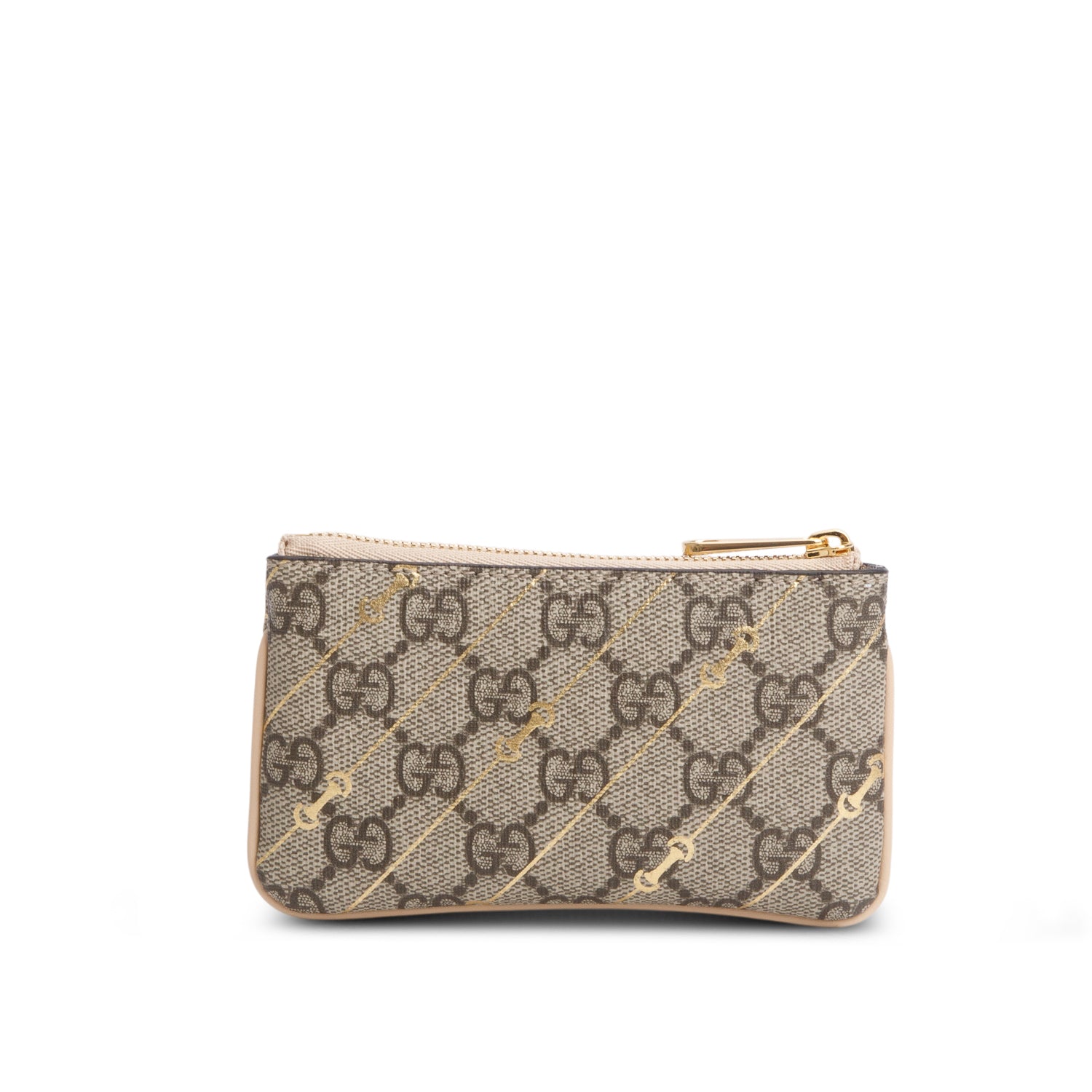 Gucci GG Supreme Monogram Horsebit Coin Purse w/ Box