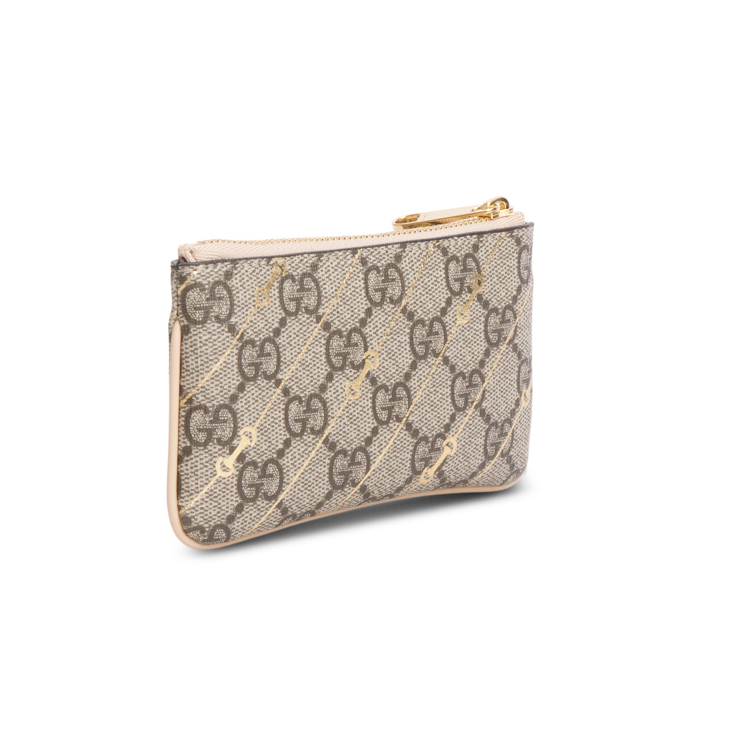Gucci GG Supreme Monogram Horsebit Coin Purse w/ Box