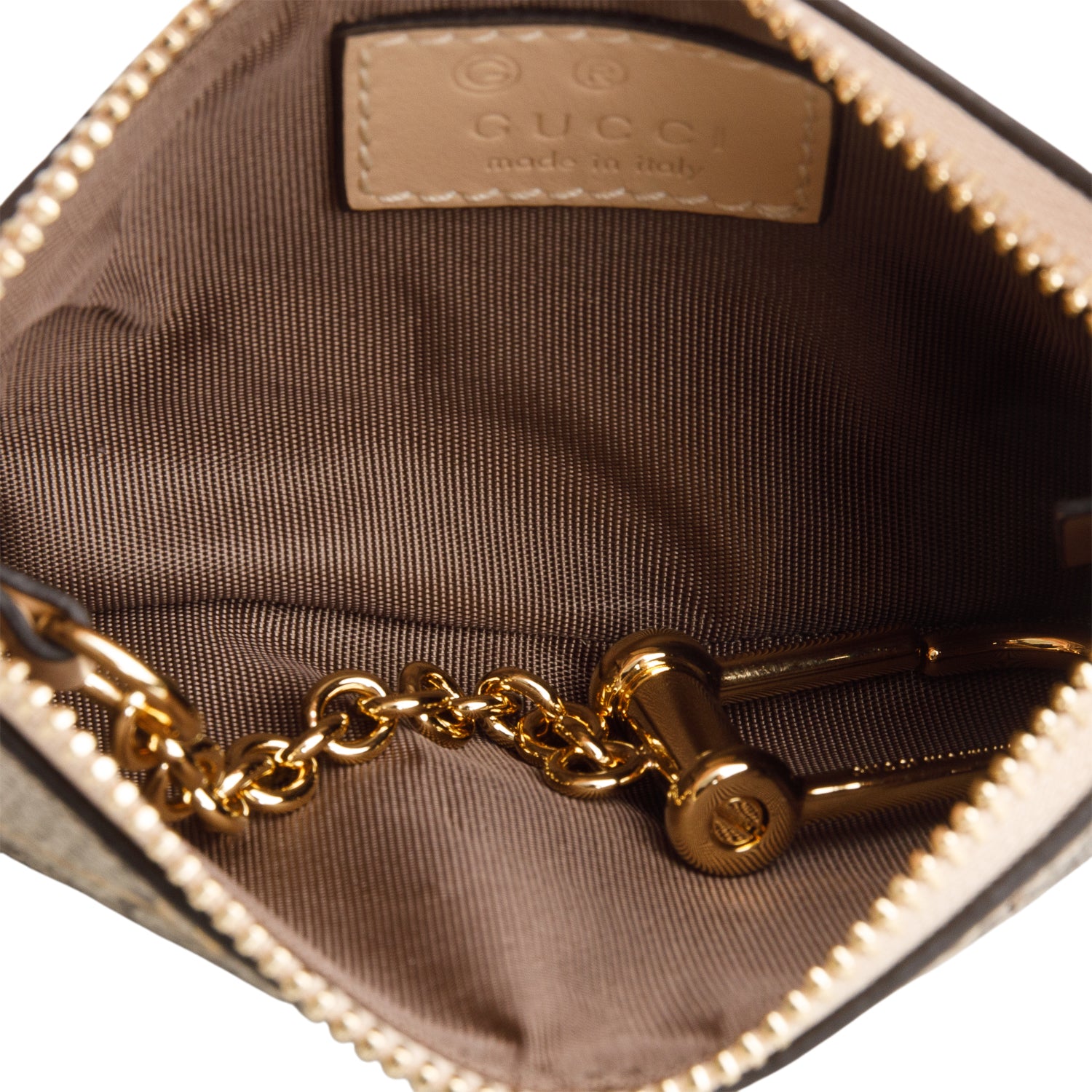 Gucci GG Supreme Monogram Horsebit Coin Purse w/ Box