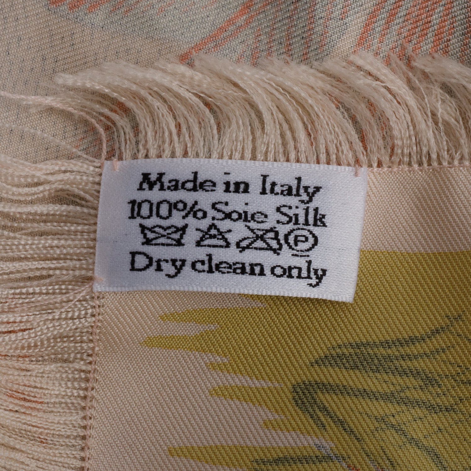 Christian Dior Pink Silk Printed Scarf 90