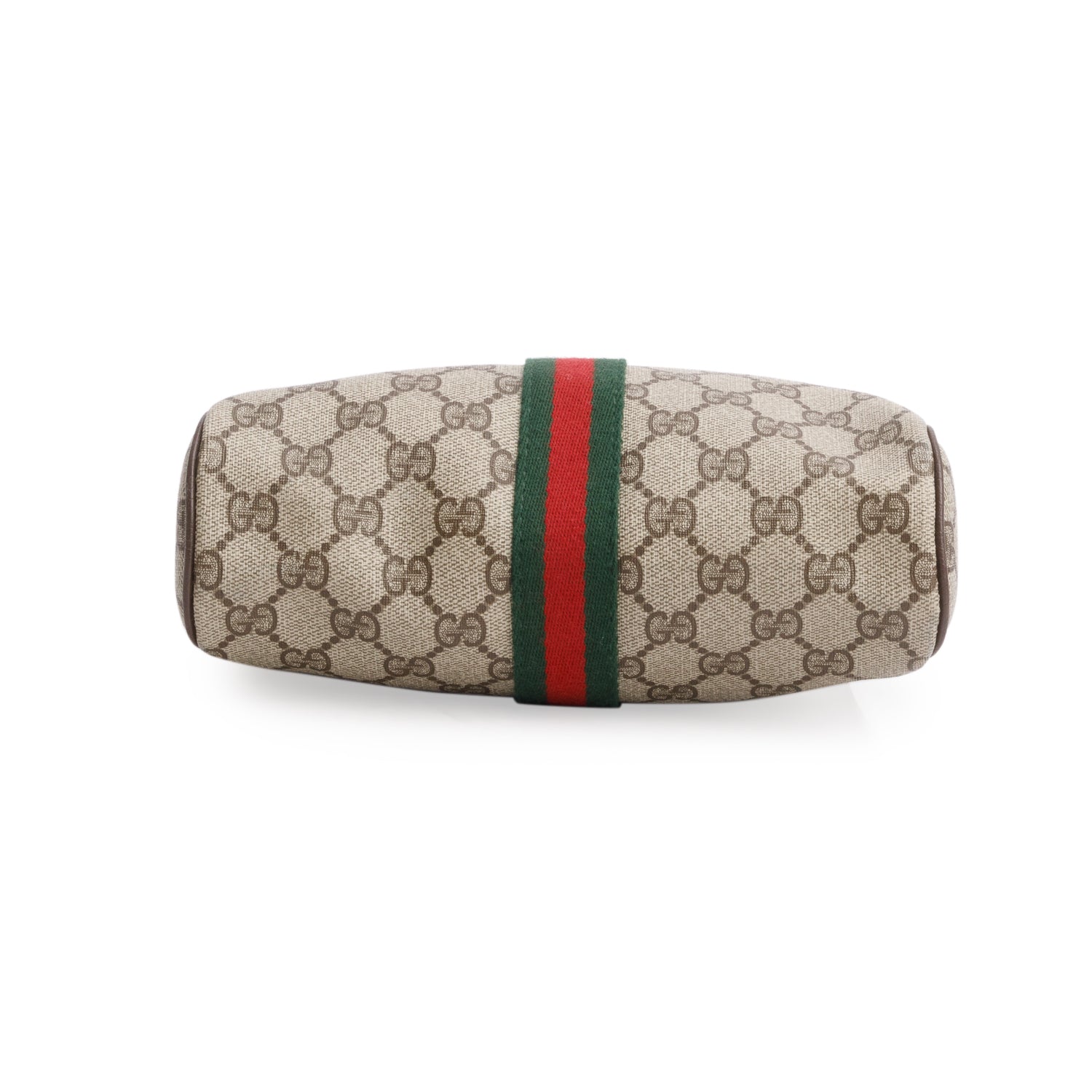 Gucci Vintage GG Supreme Monogram Sherry Line Web Pouch