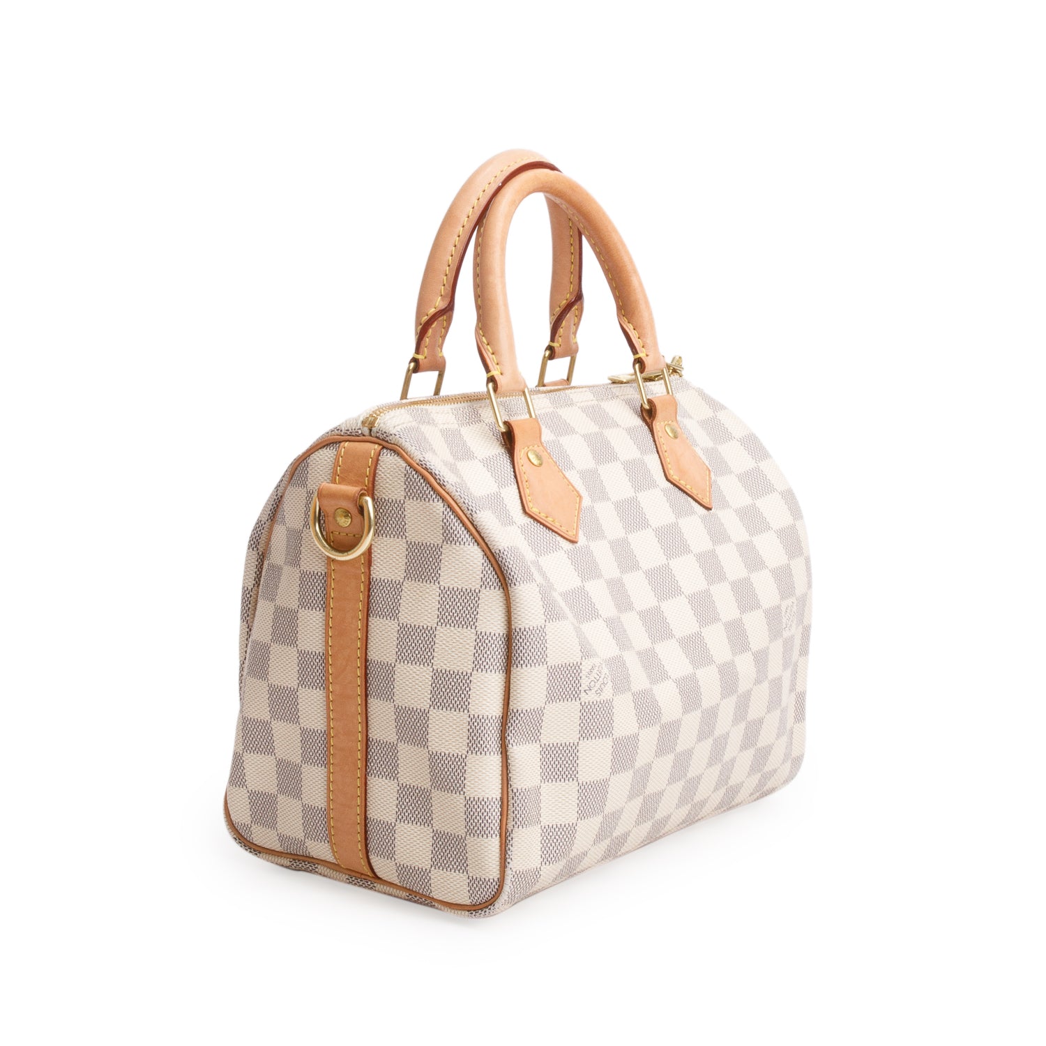 Louis Vuitton 2020 Damier Azur Speedy Bandouliere 25 w/ Box & Strap