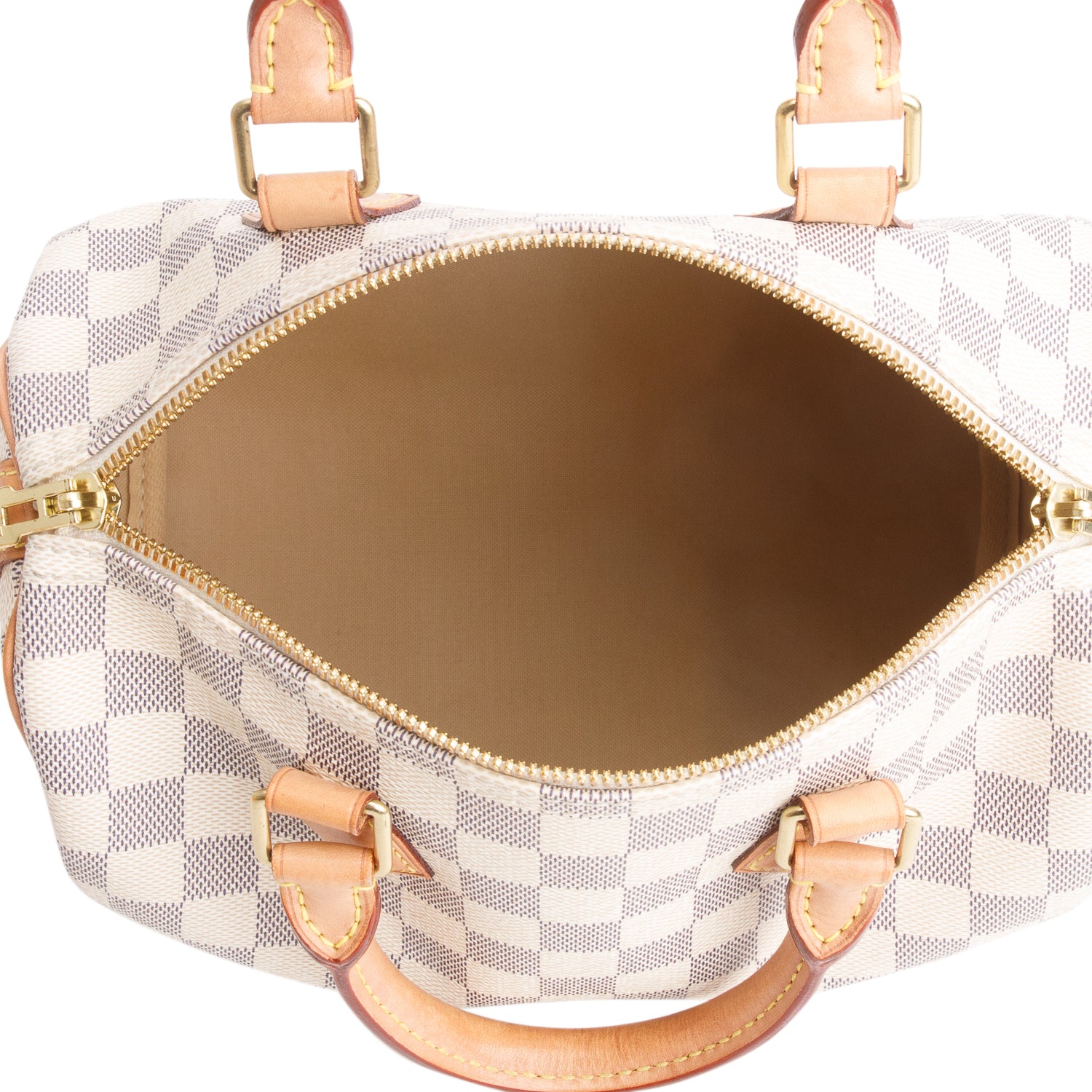 Louis Vuitton 2020 Damier Azur Speedy Bandouliere 25 w/ Box & Strap