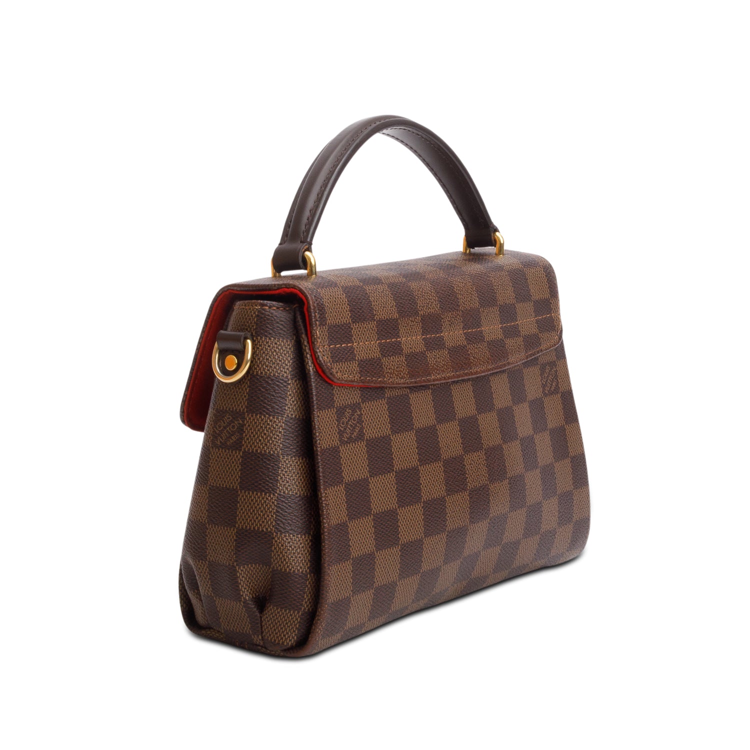 Louis Vuitton 2020 Damier Ebene Croisette w/ Box & Strap