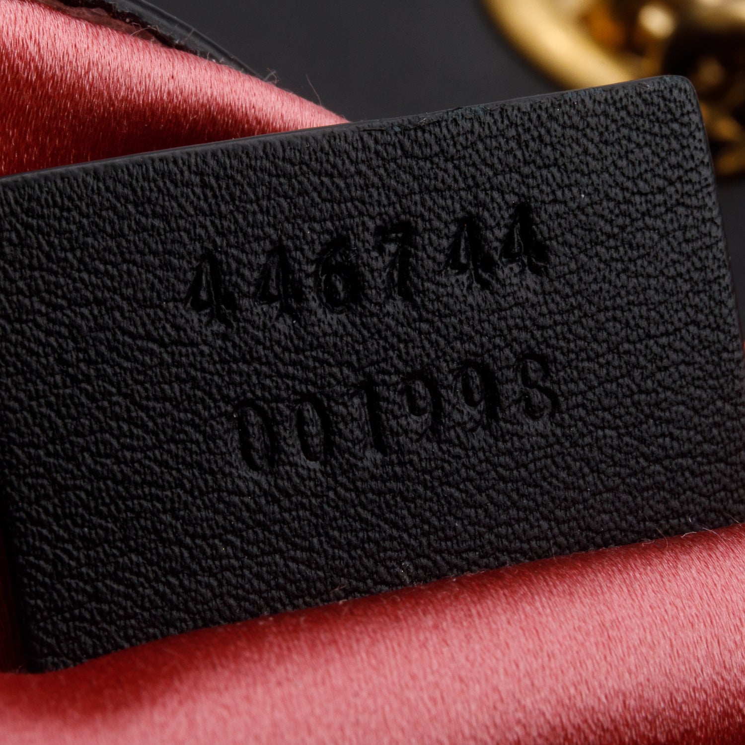 Gucci Black Velvet Matelasse Small GG Marmont Shoulder Bag