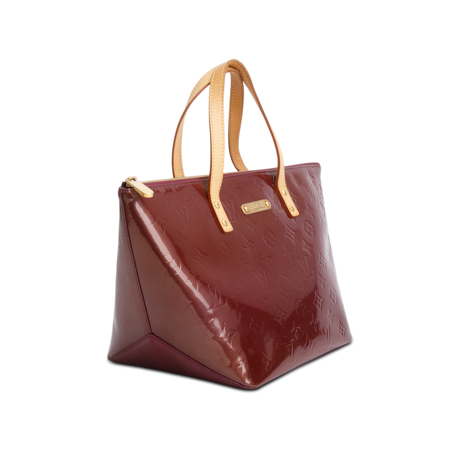 Louis Vuitton Purple Vernis Bellevue PM