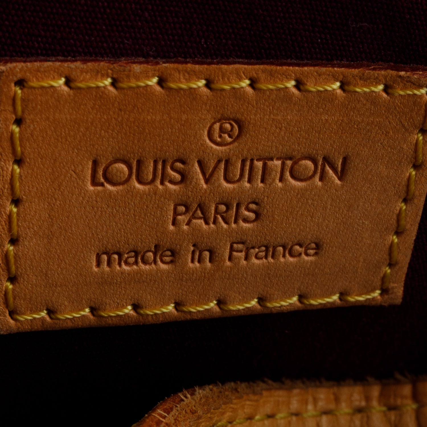 Louis Vuitton Purple Vernis Bellevue PM