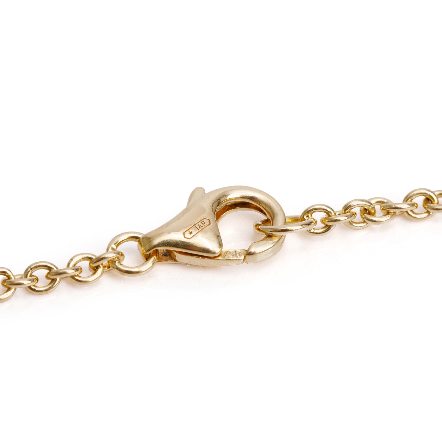 Cartier 18k Yellow Gold Interlocking Love Bracelet w/ Box & Certificate