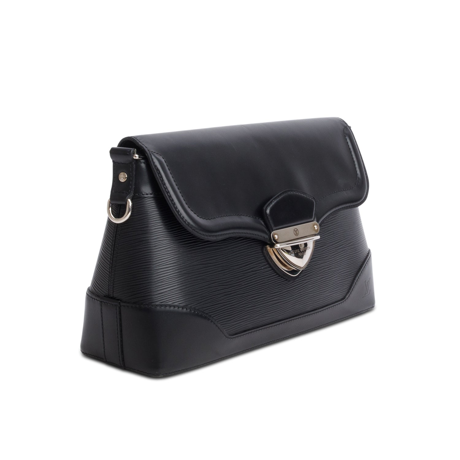 Louis Vuitton Black Epi Leather Bagatelle PM