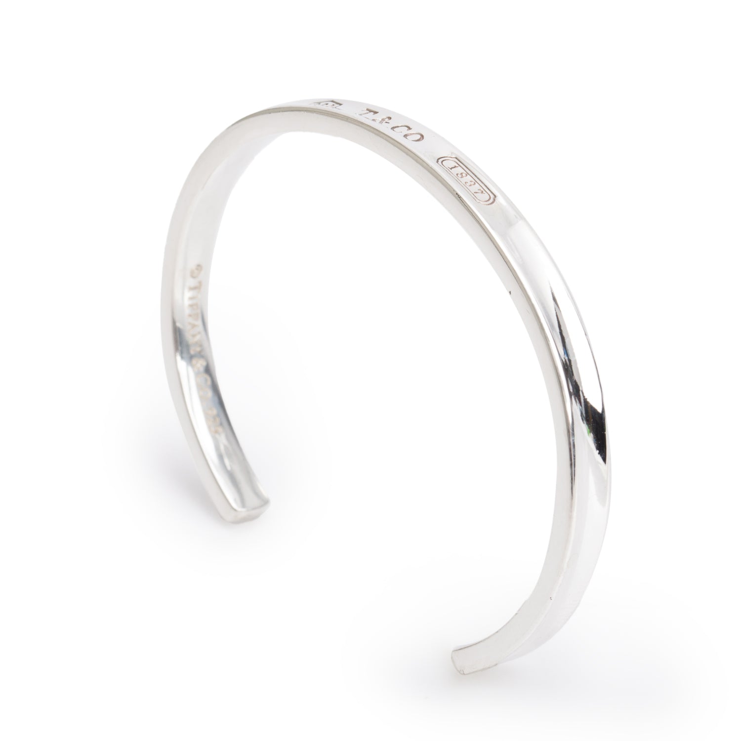 Tiffany & Co. Sterling Silver 1837 Narrow 5 MM Cuff