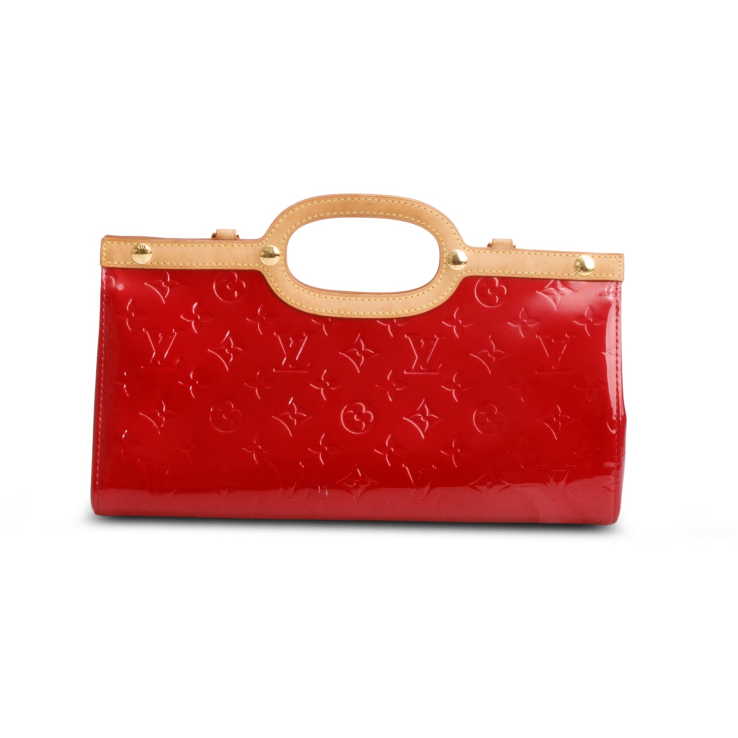 Louis Vuitton Red Vernis Roxbury Drive w/ Strap
