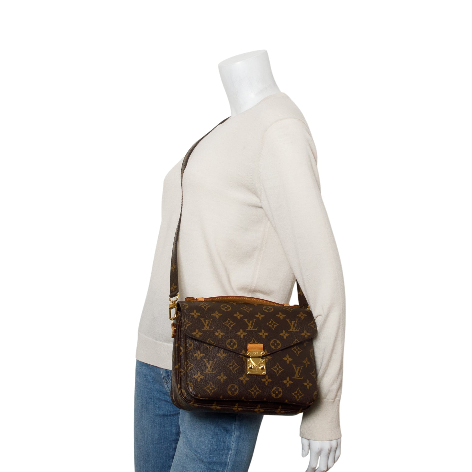 Louis Vuitton Monogram Pochette Metis w/ Strap