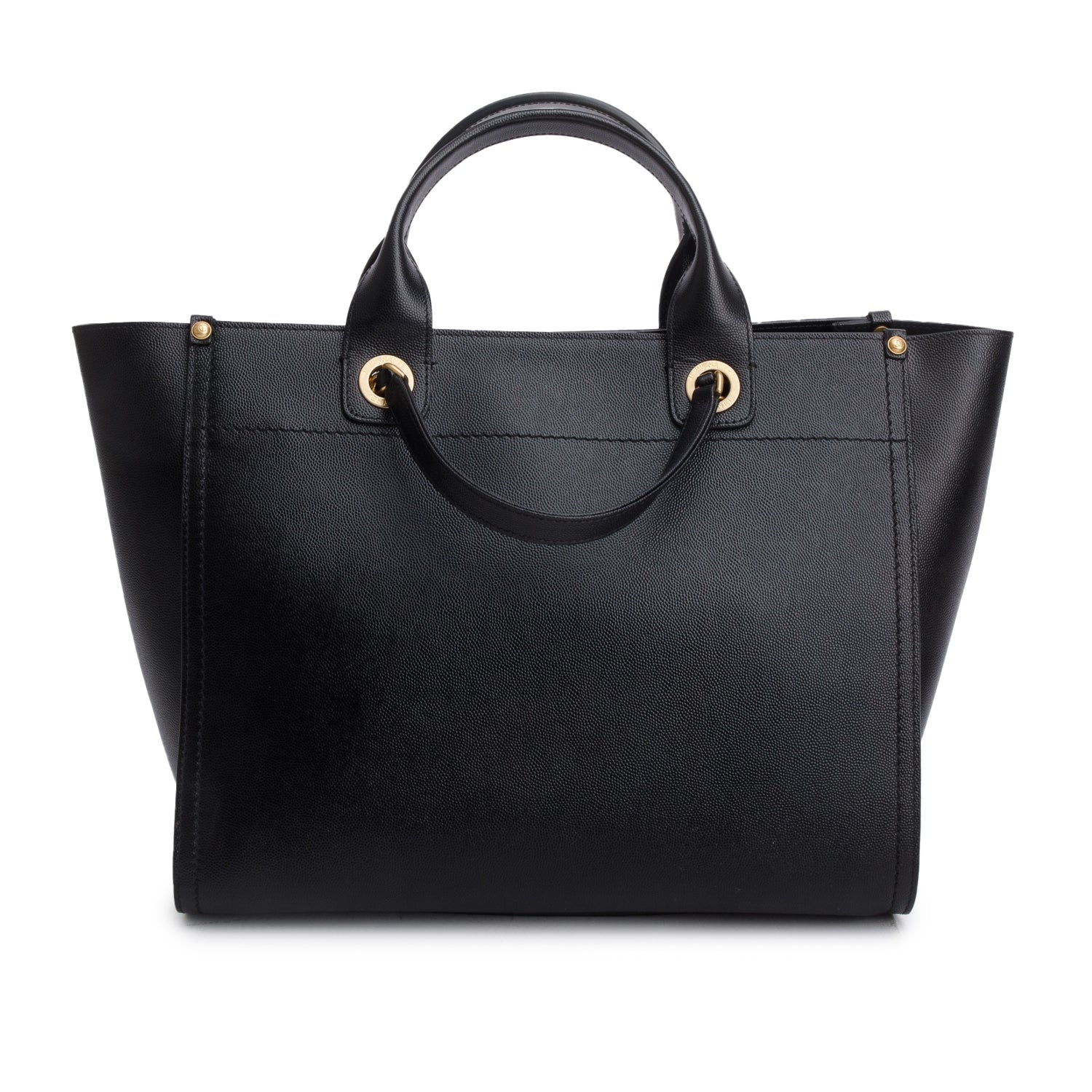 Chanel Black Caviar Small Studded Deauville Tote