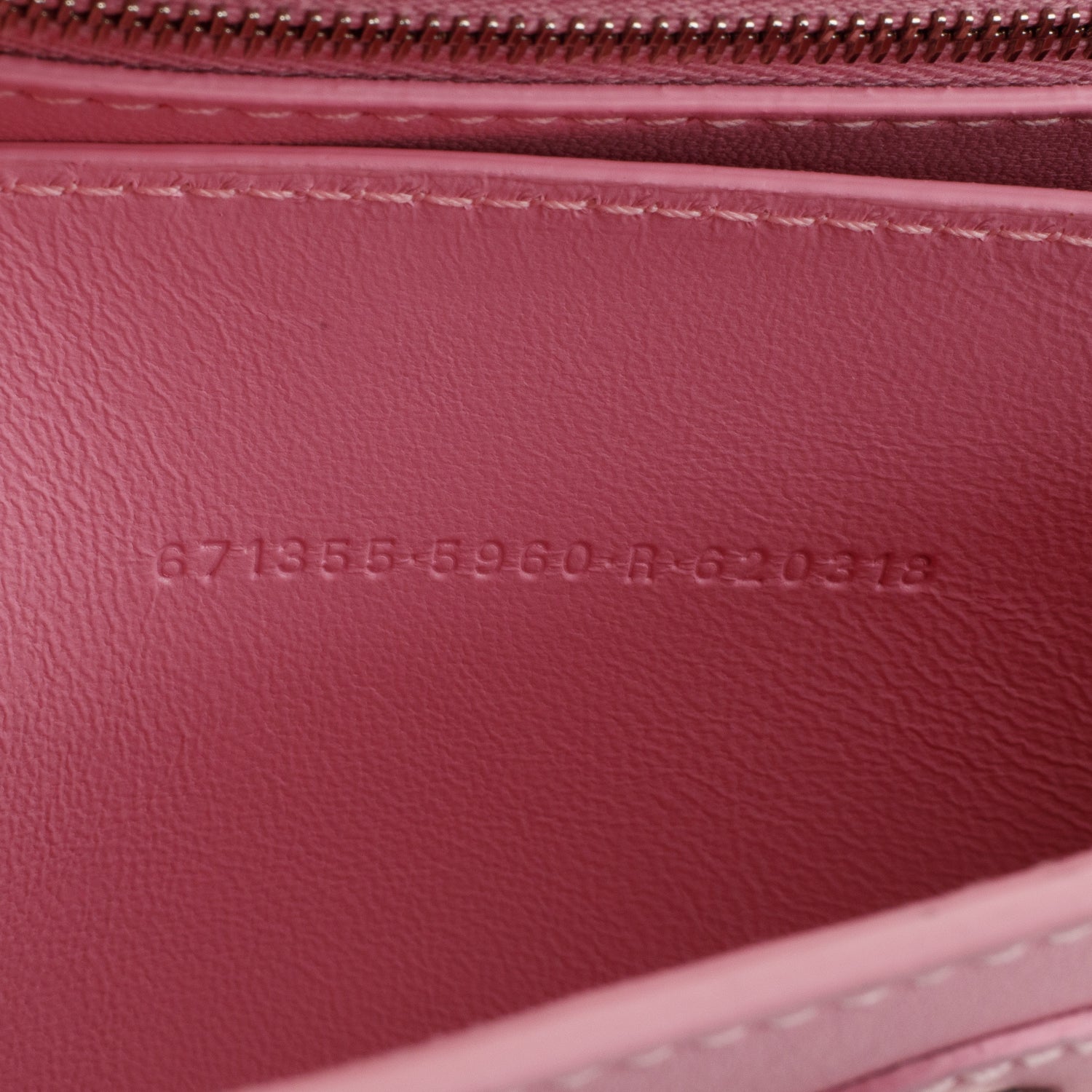 Balenciaga Pink Semi Shiny Smooth Calfskin XS Downtown Shoulder Bag