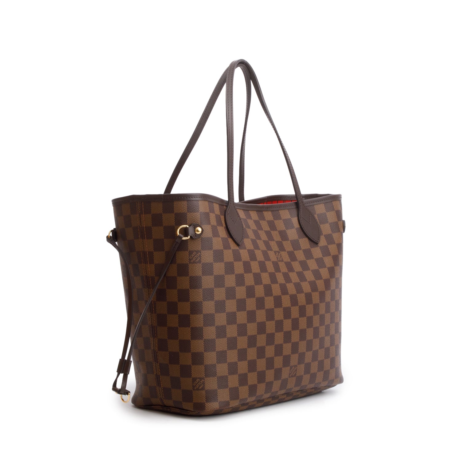 Louis Vuitton 2025 Damier Ebene Neverfull MM w/ Box, Pouch & Receipt