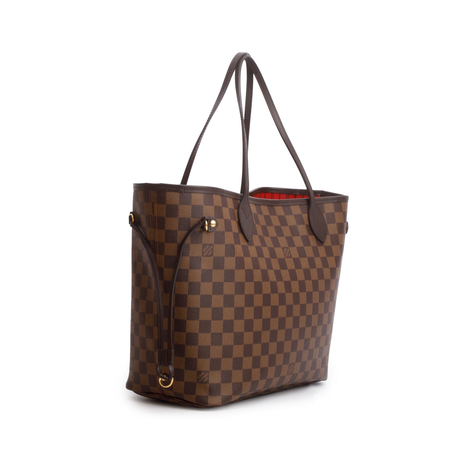 Louis Vuitton 2025 Damier Ebene Neverfull MM w/ Box, Pouch & Receipt