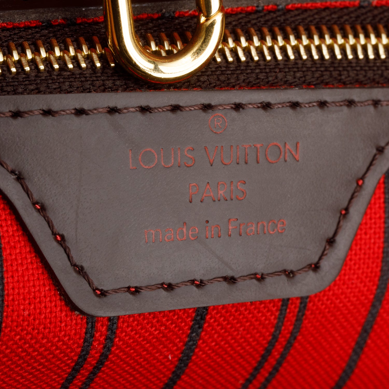 Louis Vuitton 2025 Damier Ebene Neverfull MM w/ Box, Pouch & Receipt