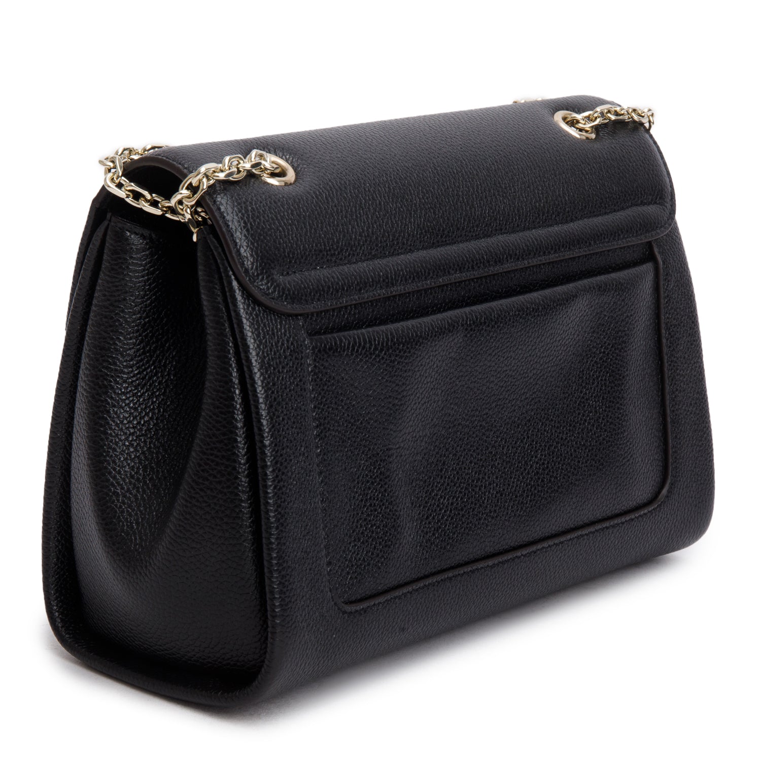 Cartier Black Calfskin Panthere Graphique Small Chain Bag w/ Box