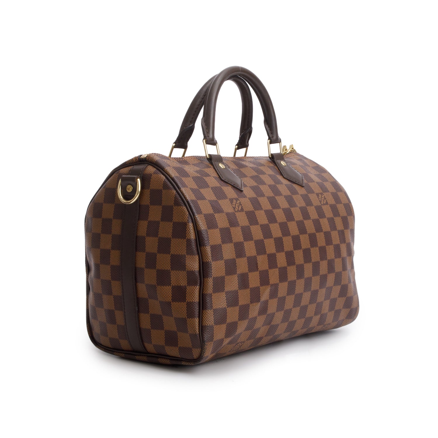 Louis Vuitton 2020 Damier Ebene Speedy Bandouliere 30 w/ Box, Strap & Receipt