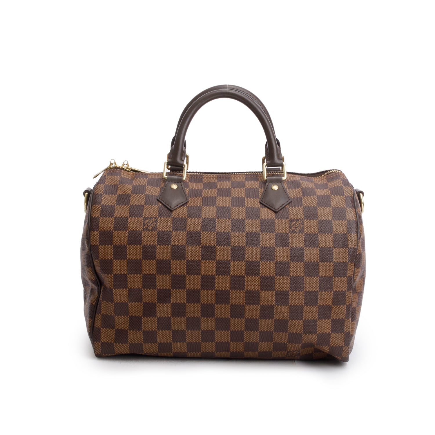 Louis Vuitton 2020 Damier Ebene Speedy Bandouliere 30 w/ Box, Strap & Receipt