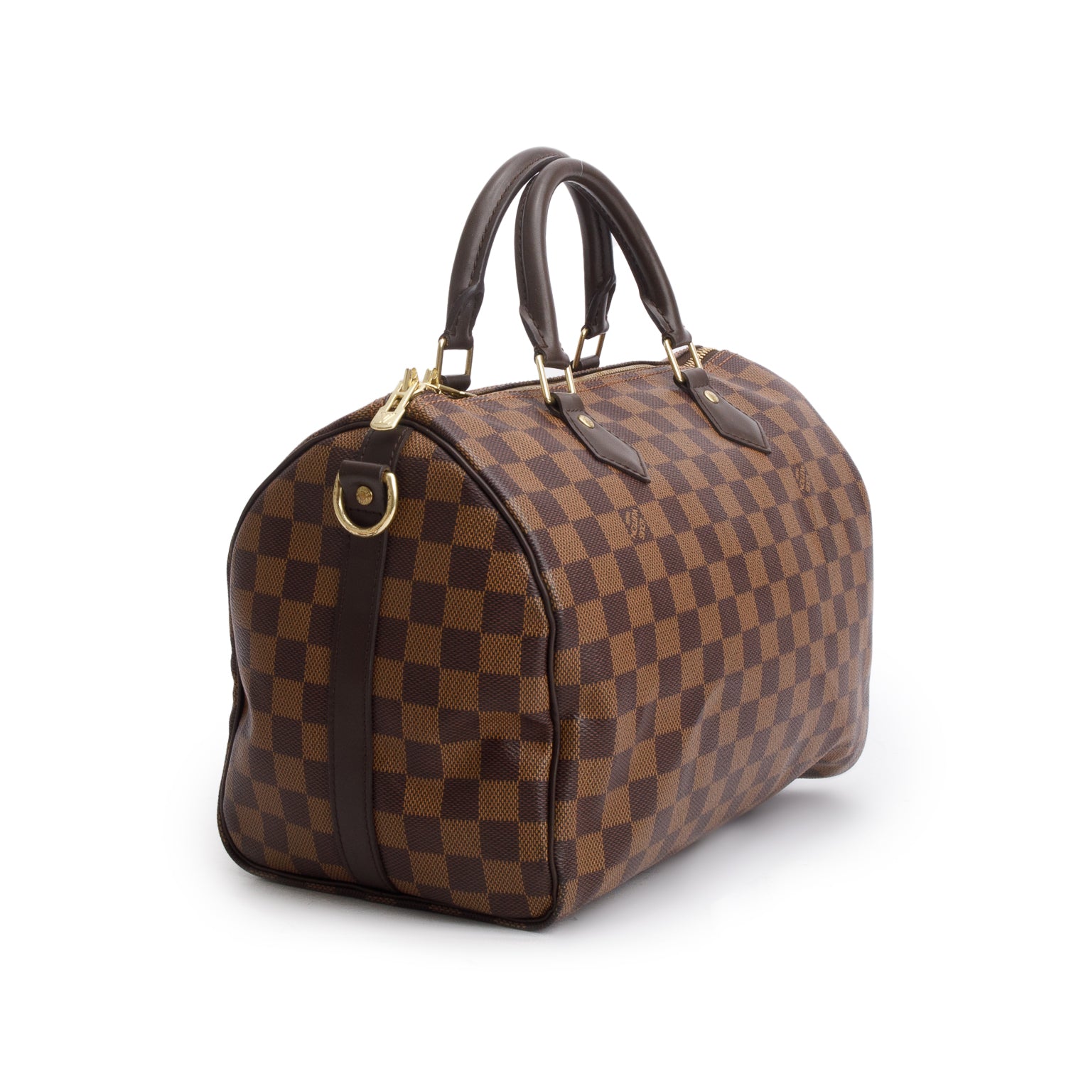 Louis Vuitton 2020 Damier Ebene Speedy Bandouliere 30 w/ Box, Strap & Receipt
