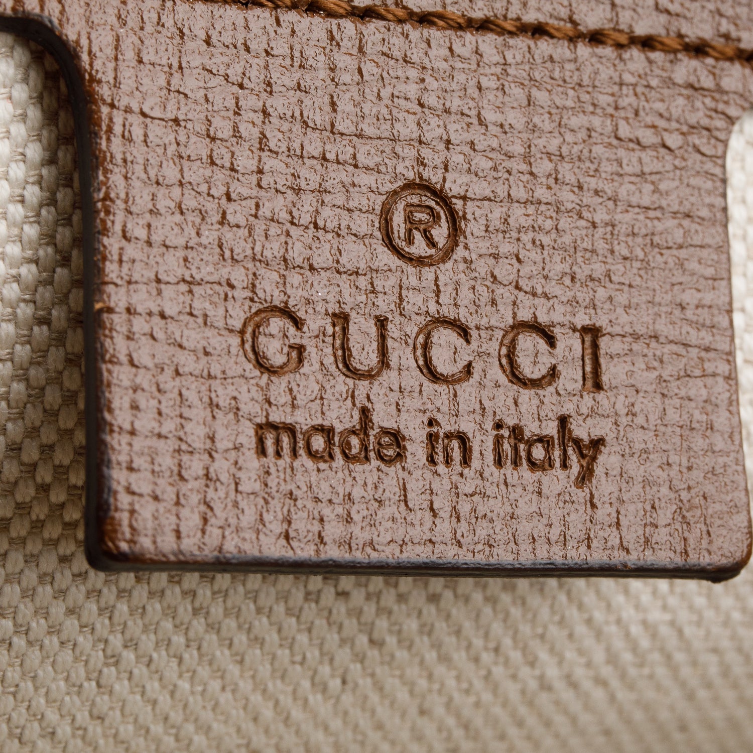 Gucci GG Supreme Monogram Azalea Calfskin Fake/Not Small Belt Bag w/ Box