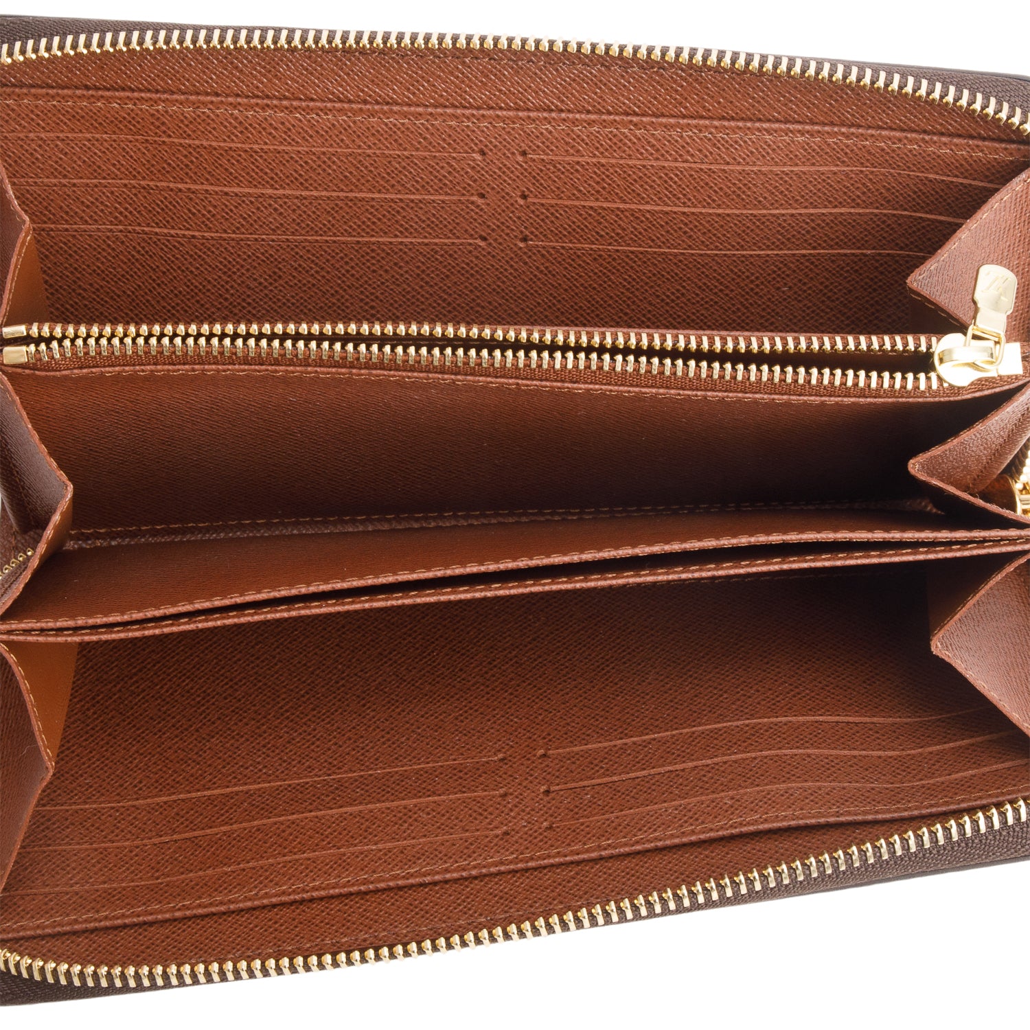 Louis Vuitton Monogram Zippy Wallet w/ Box & Receipt