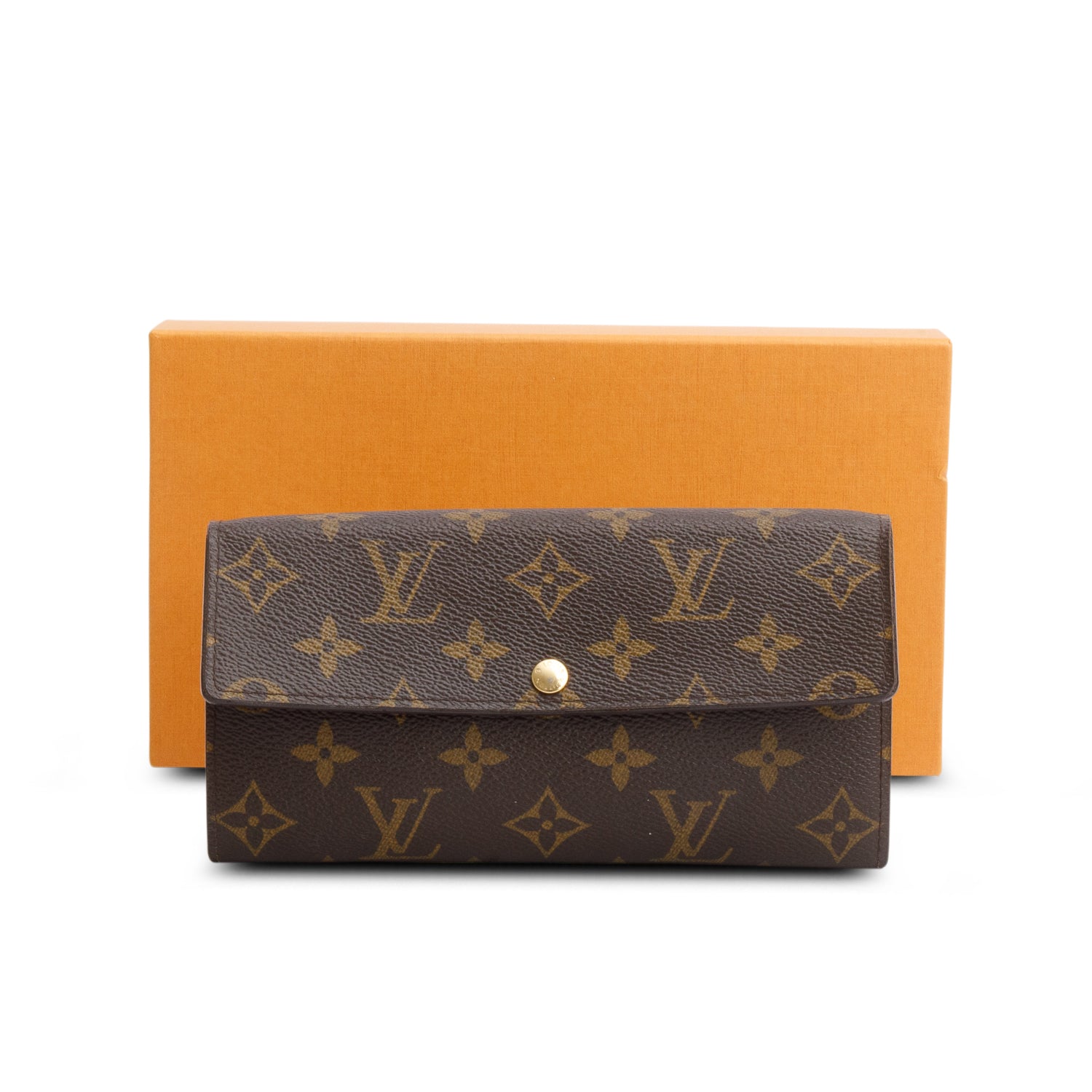 Louis Vuitton Monogram Sarah Wallet w/ Box