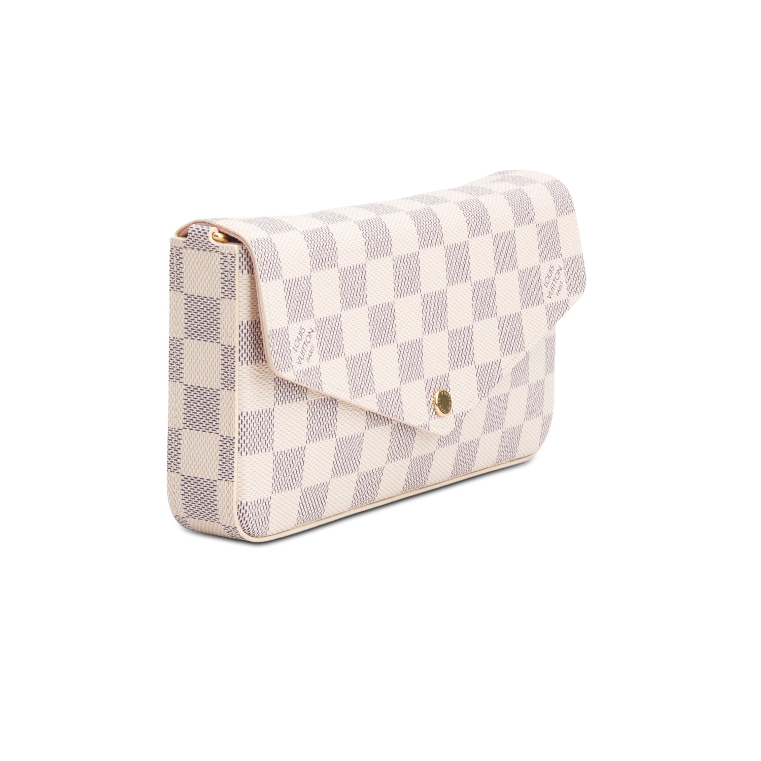 Louis Vuitton 2025 Damier Azur Felicie Pochette w/ Box & Receipt