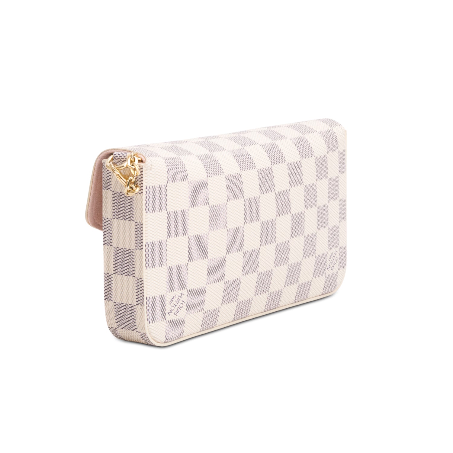 Louis Vuitton 2025 Damier Azur Felicie Pochette w/ Box & Receipt
