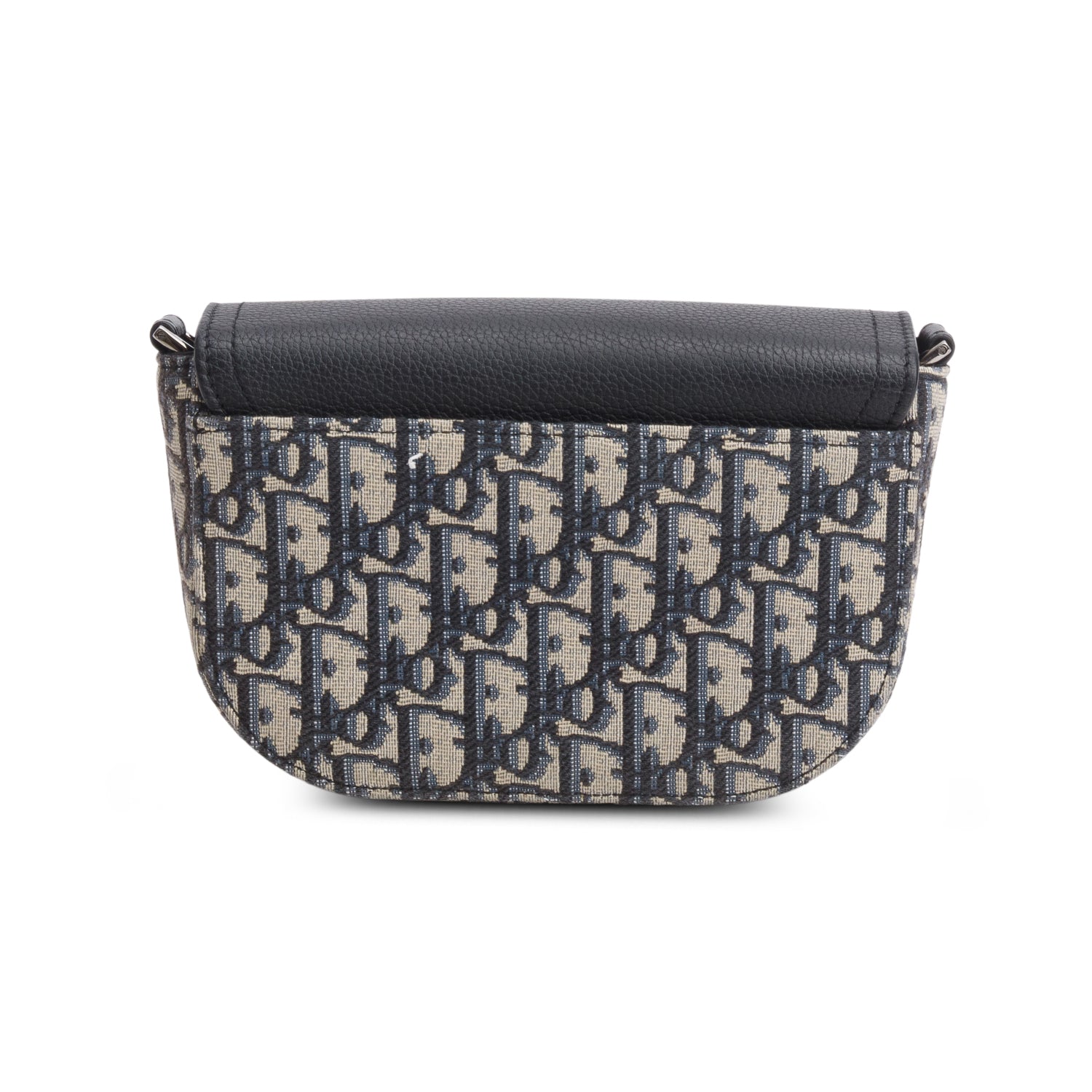 Christian Dior 2023 Grained Calfskin Oblique Mini Saddle Messenger Bag