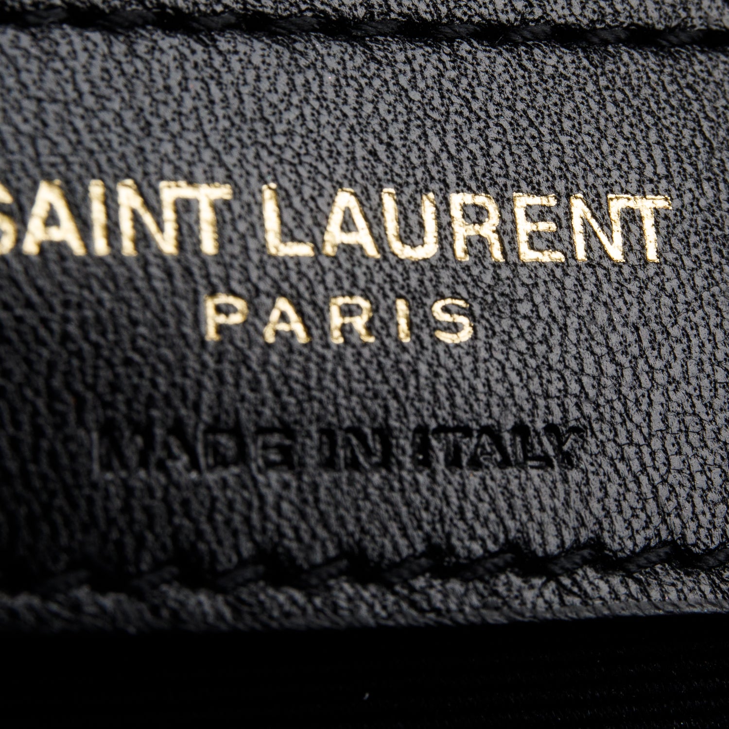 Saint Laurent 2020 Yellow Grained Lambskin Quilted Mini Becky Double Zip Bag w/ Box