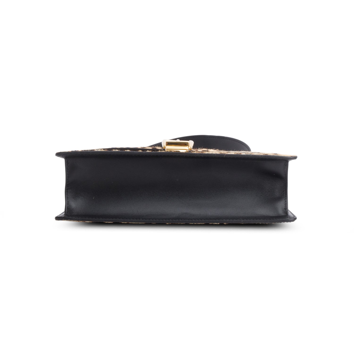 Gucci Calf Hair Leopard Print Small Sylvie Shoulder Bag w/ Straps