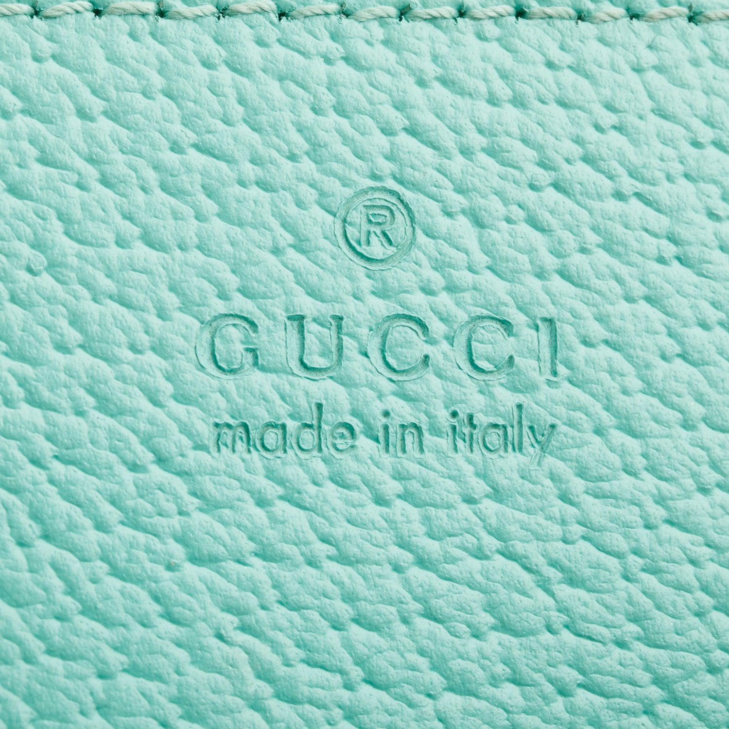 Gucci Green Calfskin Leather Trim Jumbo GG Canvas Small Ophidia Dome Crossbody Bag w/ Box