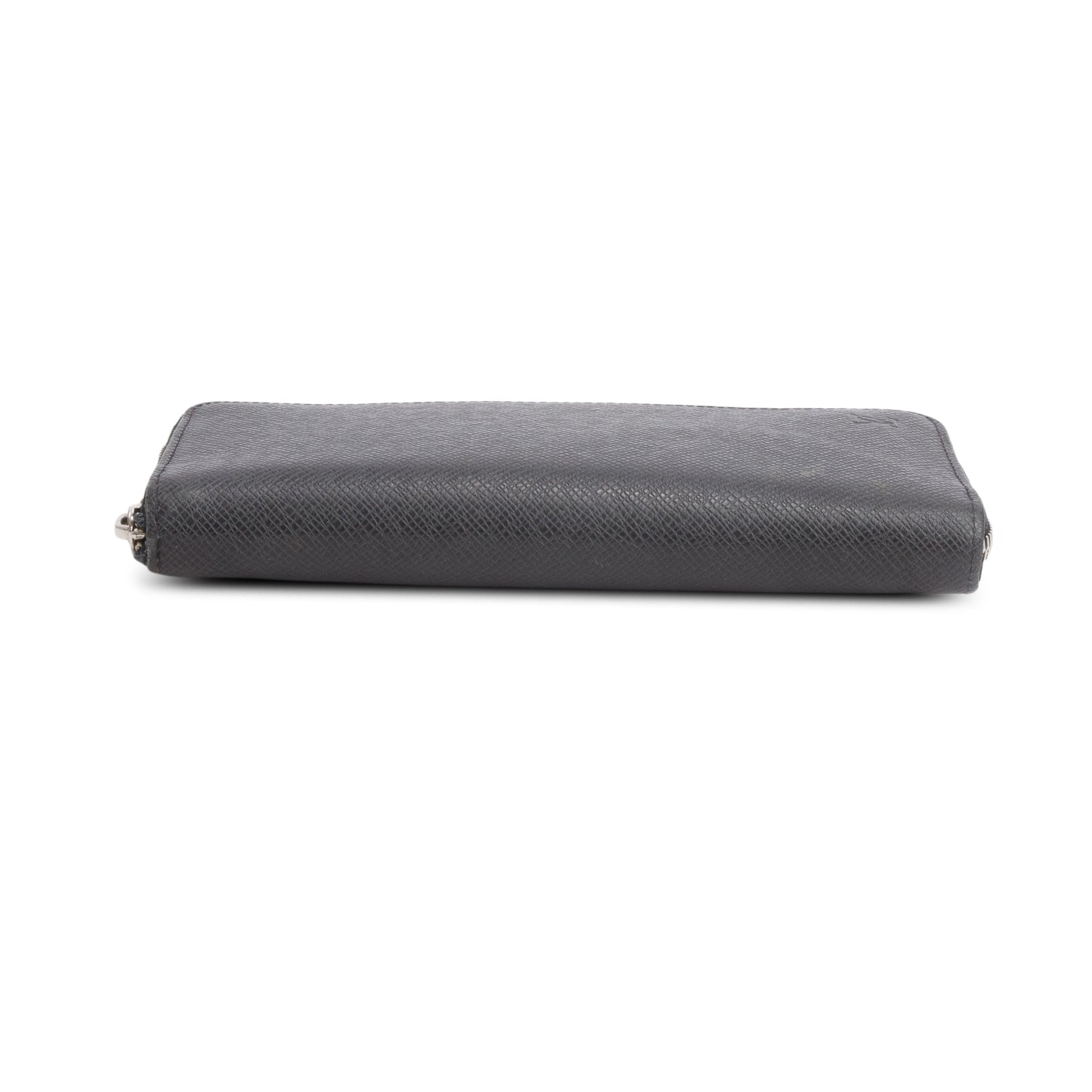 Louis Vuitton Black Taiga Leather Vertical Zippy Wallet