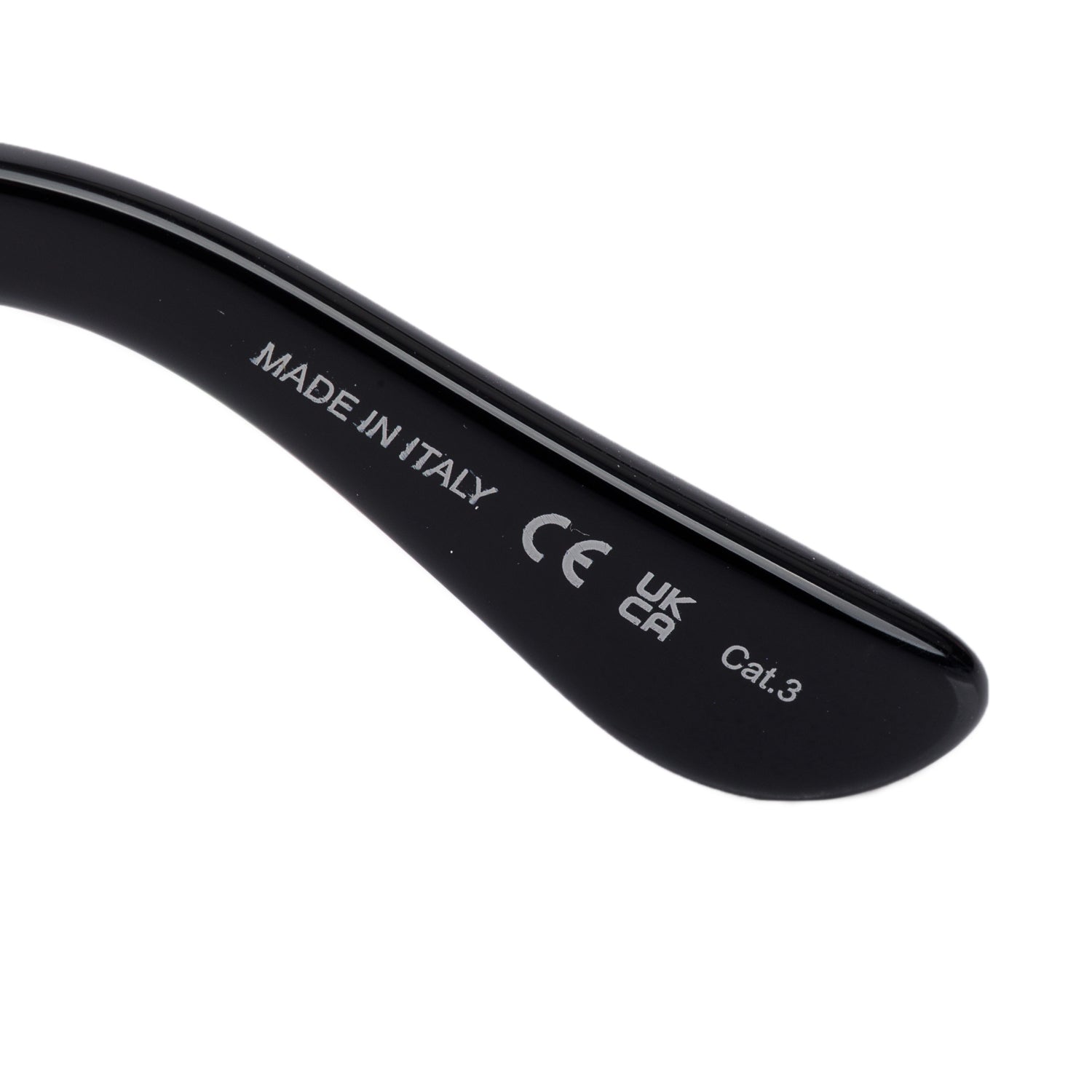 Saint Laurent SL M3 Black Acetate Oval Sunglasses w/ Case