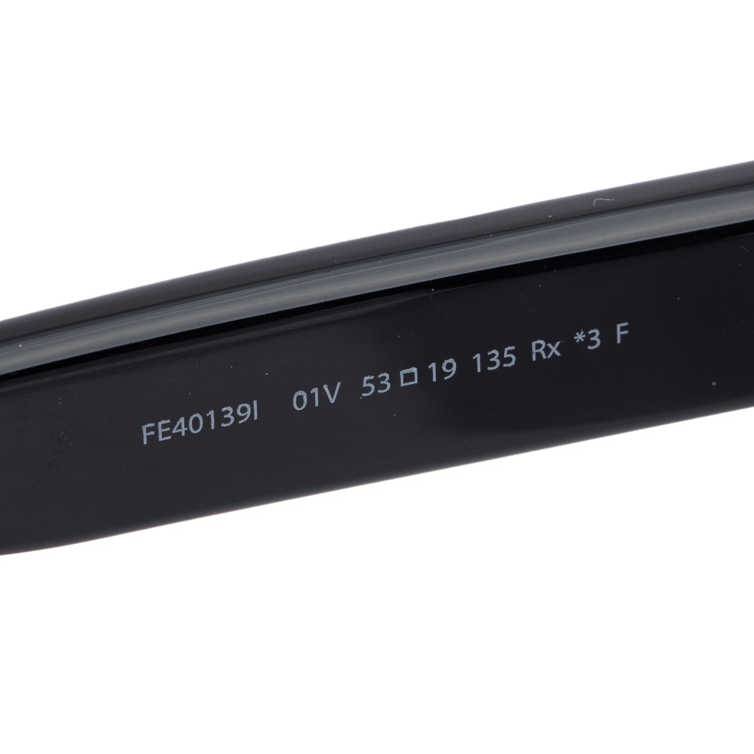 Fendi FE40139I Black Acetate Oversized Square Sunglasses w/ Box & Pouch