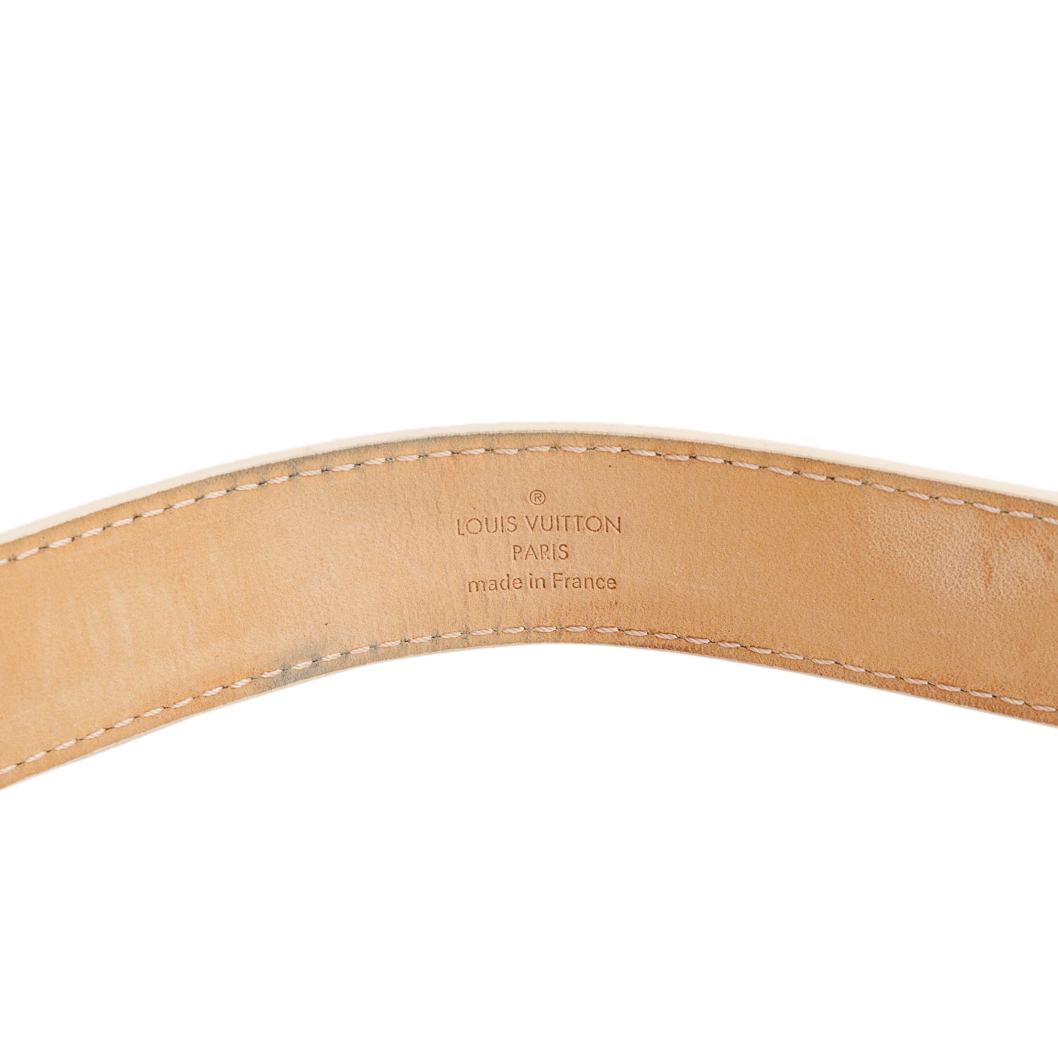 Louis Vuitton Damier Azur Canvas Mini Belt 85 34