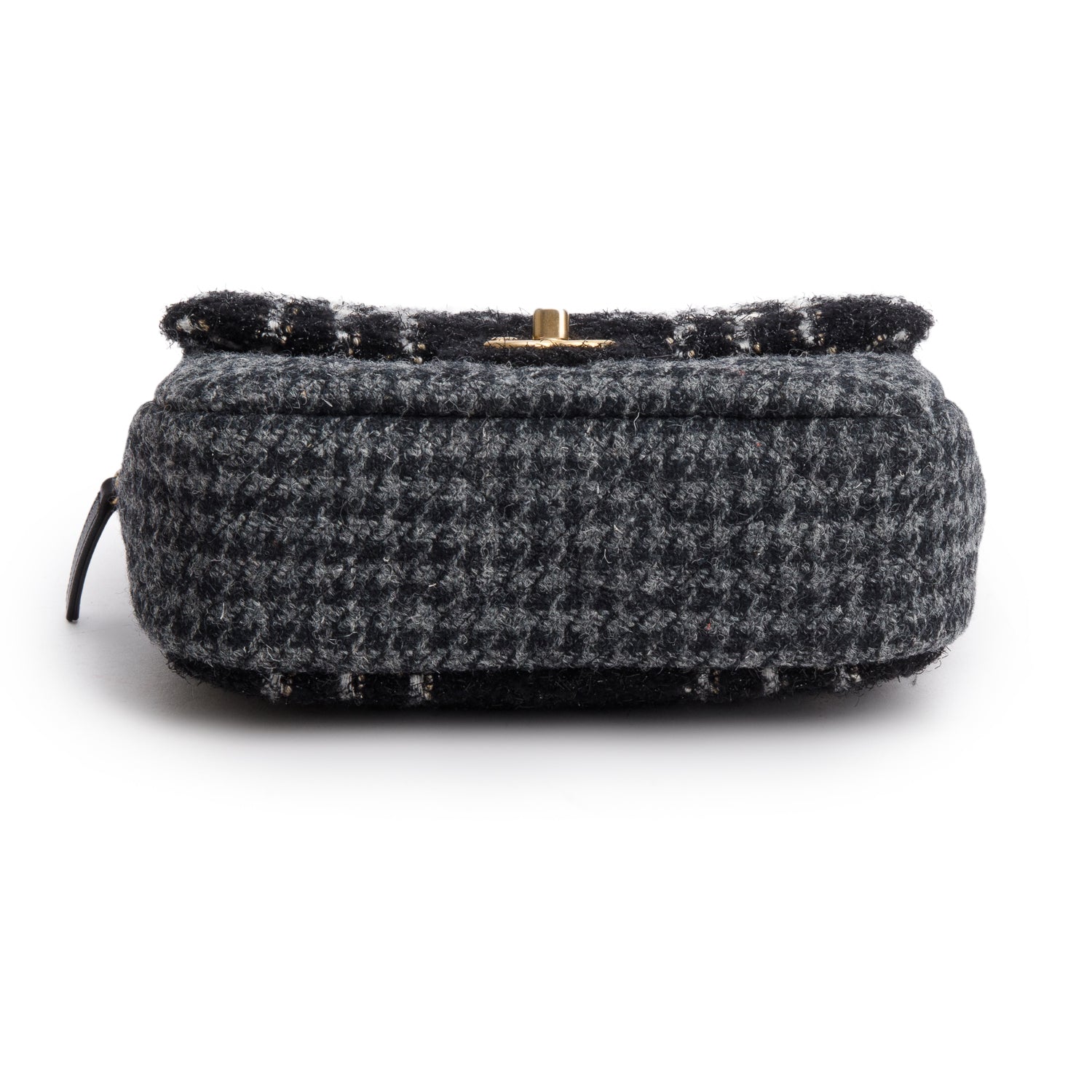 Chanel Grey Tweed Mini Square Flap Bag