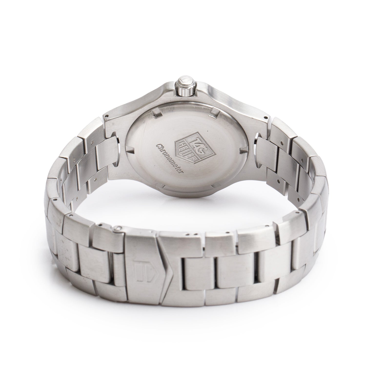 Tag Heuer Stainless Steel Kirium 38 MM Quartz Watch Silver Dial WL5110